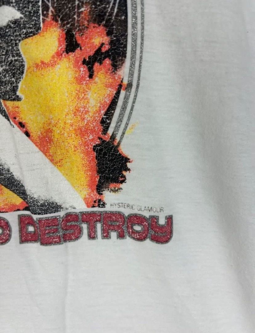 Hysteric Glamour Hysteric Glamour Search And Destroy T Shirt Size S / US 4 / IT 40 - 4 Thumbnail