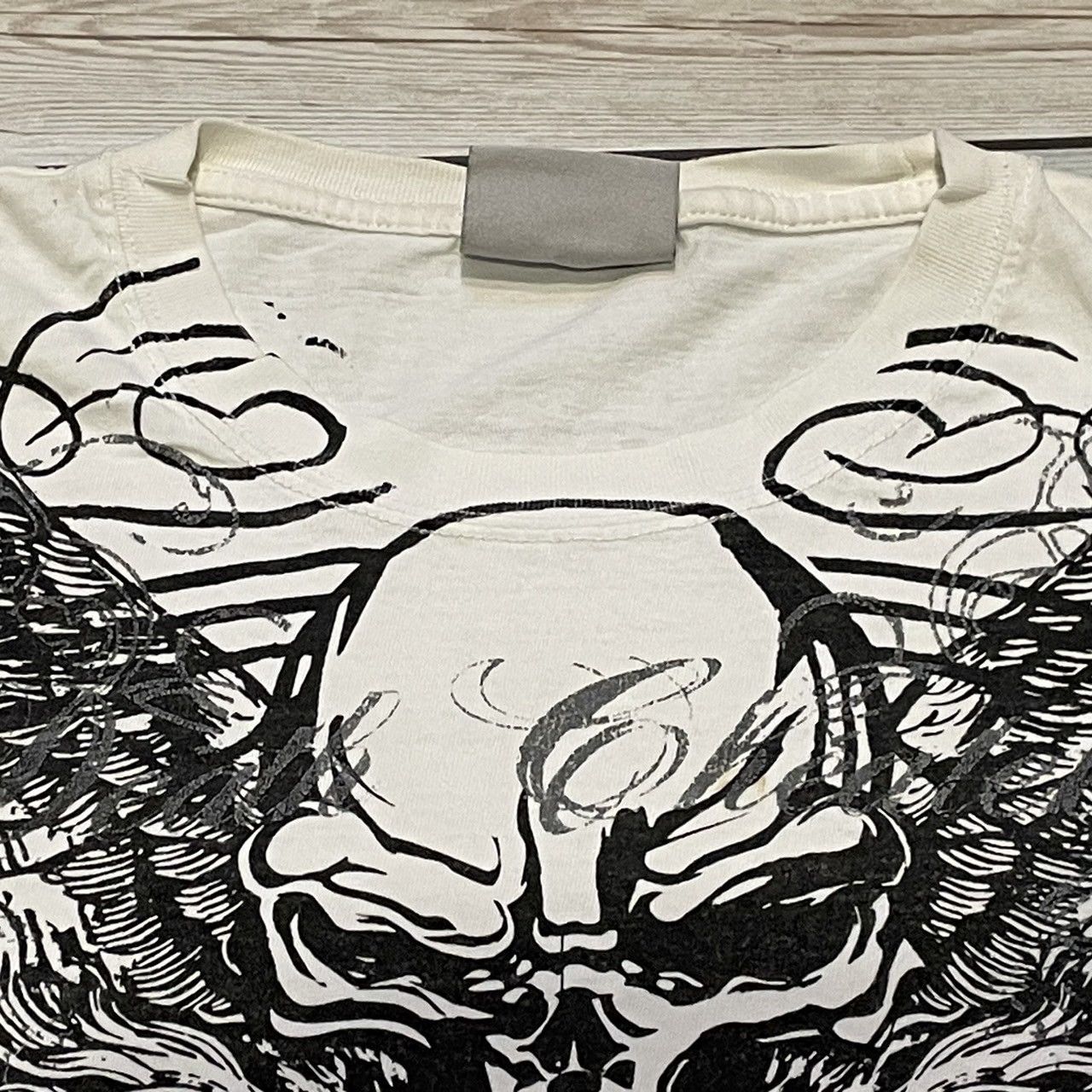 Affliction × Ed Hardy × Tapout Rare Wings Cross Tee Y2K Affliction Style Size US L / EU 52-54 / 3 - 3 Thumbnail