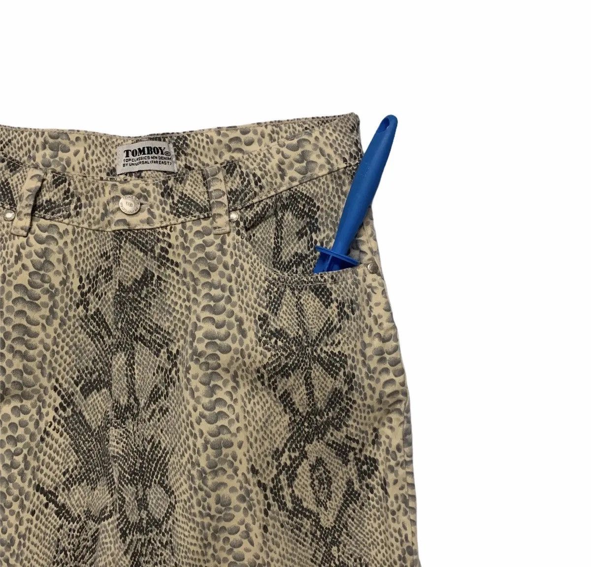 Beauty Beast 🔥 GRAILS 🔥 Top Classics Tomboy W29 L30 Art Snake Pants Size US 29 - 4 Thumbnail