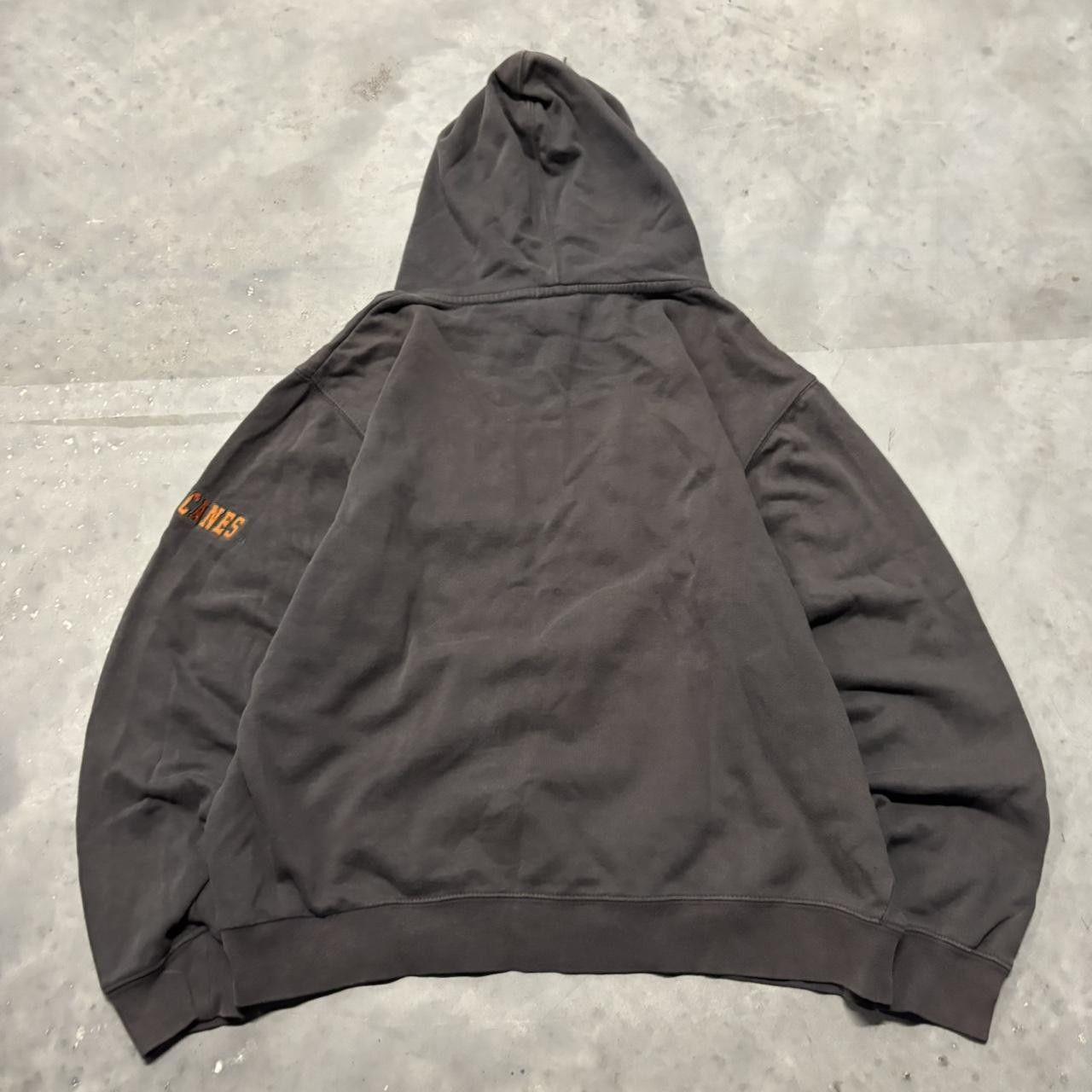Japanese Brand × Vintage Crazy Vintage Y2K/2000s Miami Hurricanes College Sports Essential Boxy Hoodie! Size US XL / EU 56 / 4 - 6 Thumbnail