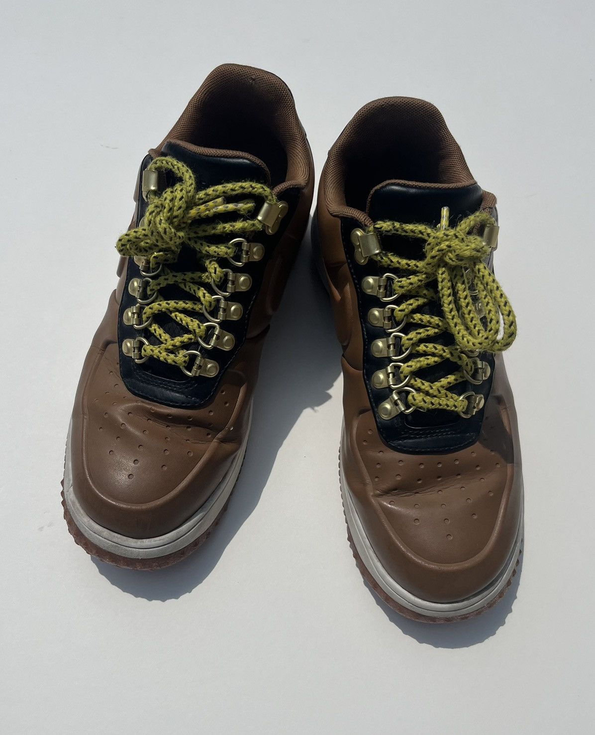 Nike Men’s Nike Lunar Force Duckboot Low Size 8 Ale Brown Black Size US 8 / EU 41 - 1 Thumbnail