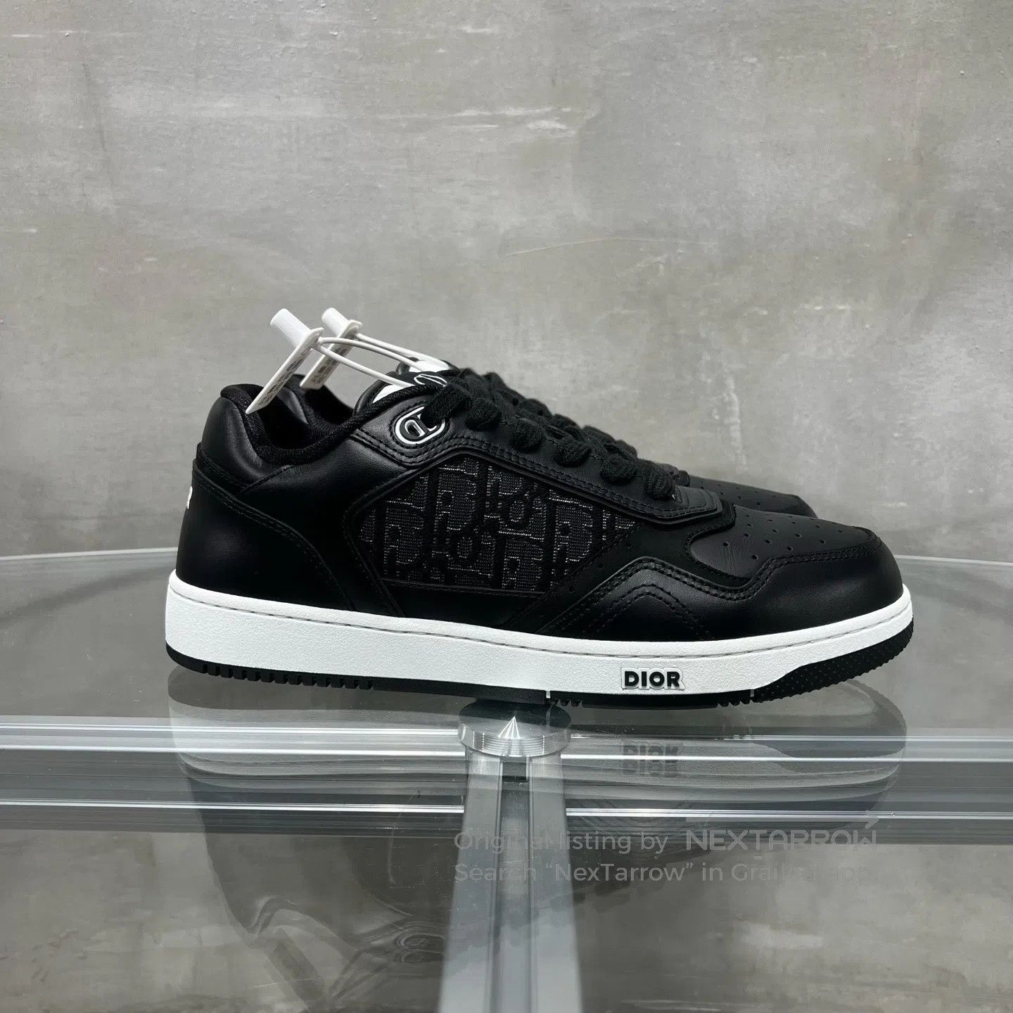 Dior Dior Uptown 25 – White and Black Board Shoes Size US 8 / EU 41 - 4 Thumbnail