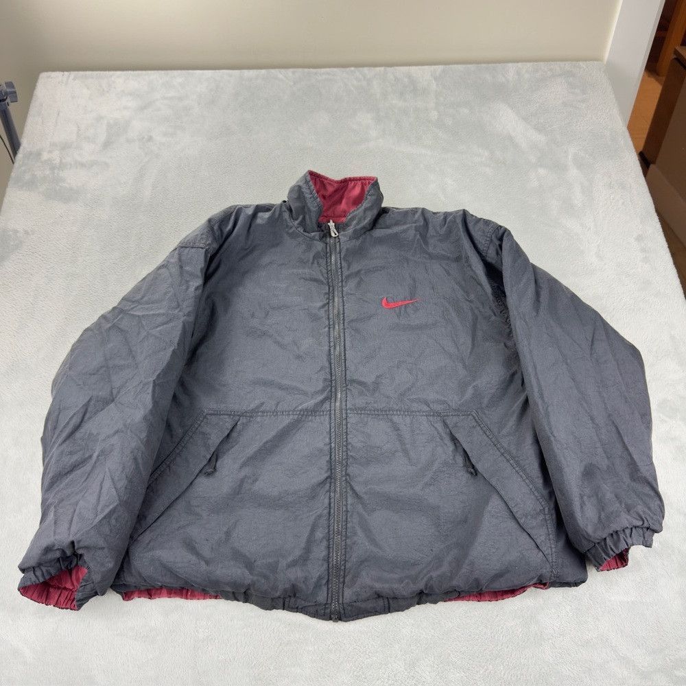Nike Vintage Nike Y2K Men's Size Large Reversible Big Nike Logo Size US L / EU 52-54 / 3 - 6 Thumbnail