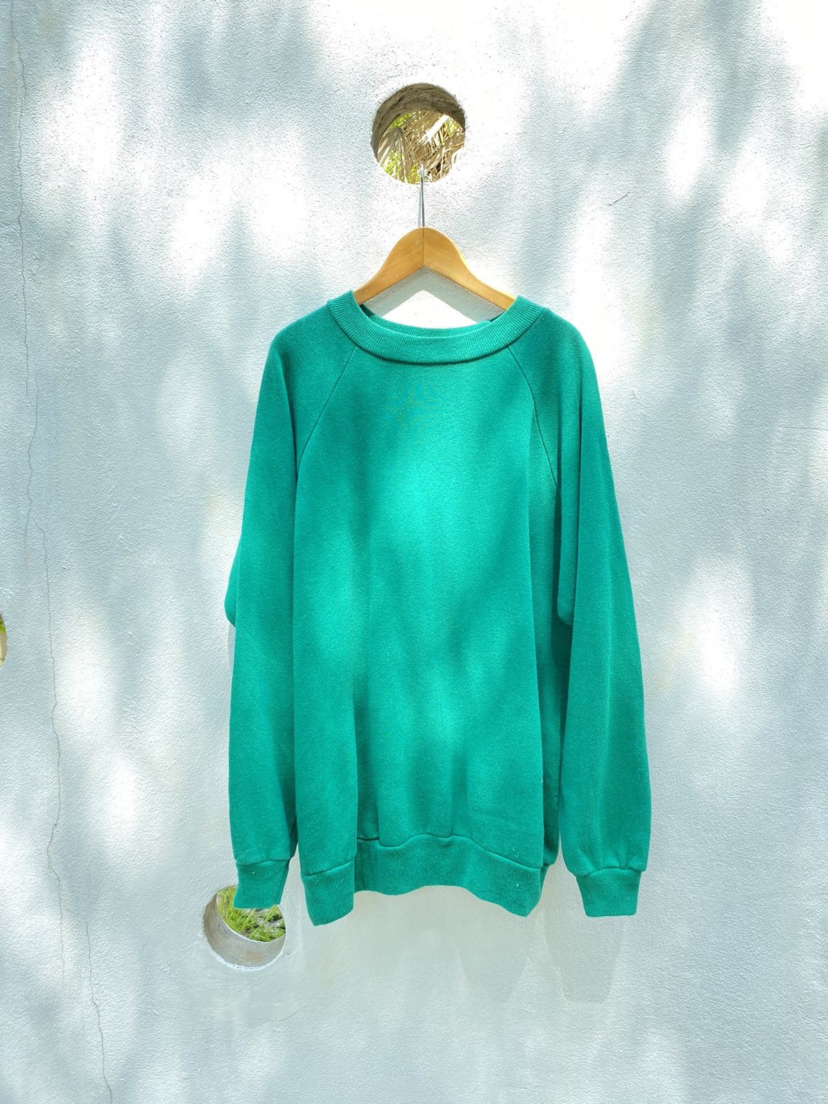 Vintage Vintage green sweater Size US XL / EU 56 / 4 - 2 Thumbnail