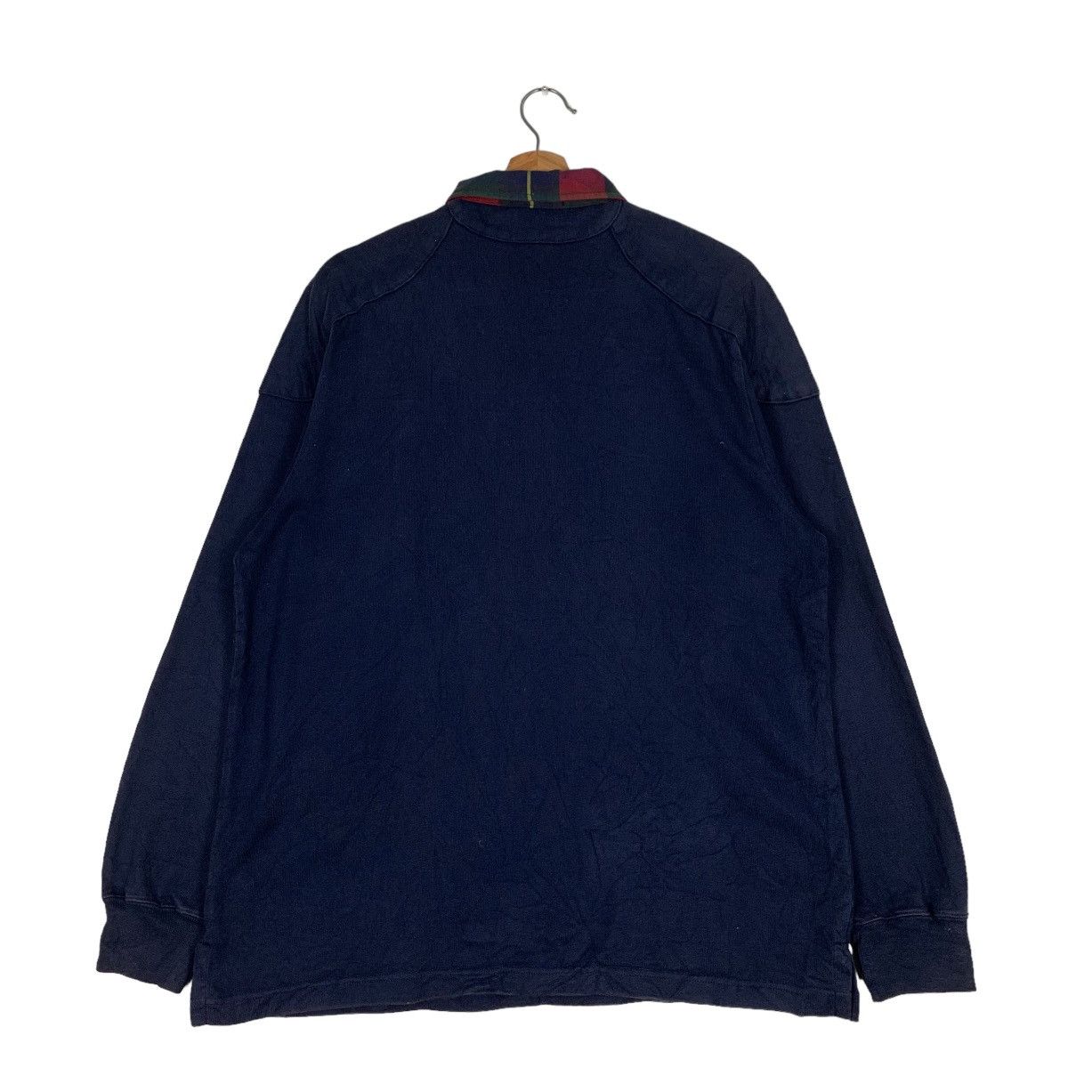 Polo Ralph Lauren Polo RL Half Button Neck Tartan Sweatshirt #0810-C37 Size US M / EU 48-50 / 2 - 7 Thumbnail