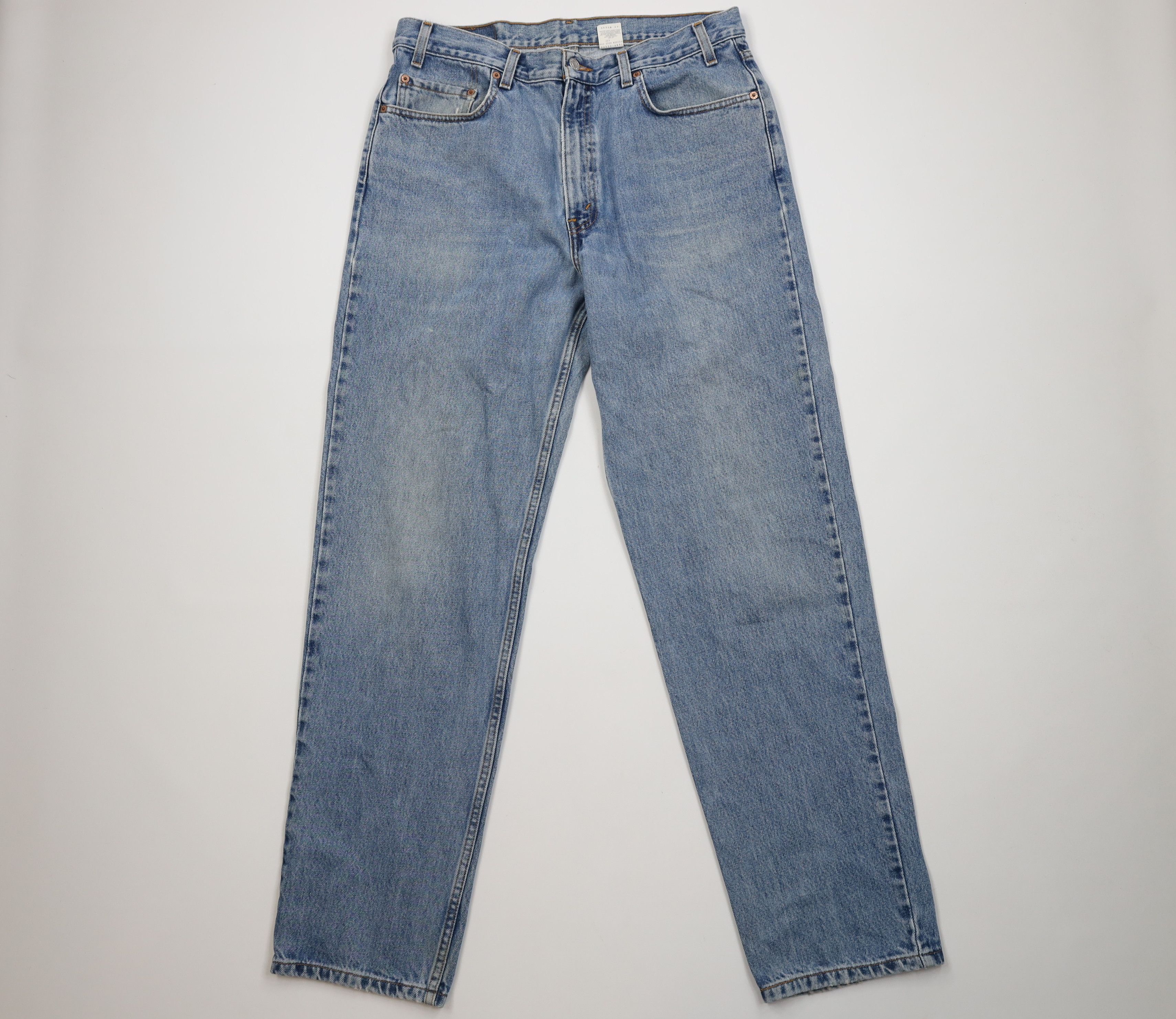 Levi's Vintage Y2K 2000 Levis 550 Relaxed Fit Denim Jeans Blue Size US 36 / EU 52 - 1 Thumbnail