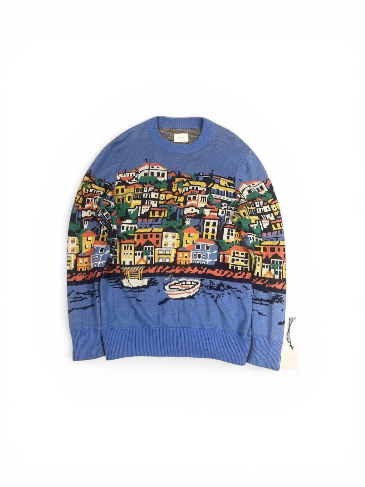 Aime Leon Dore Aimé Leon Dore Molyvos Knit Sweater Blue Size S Size US S / EU 44-46 / 1 - 1 Thumbnail
