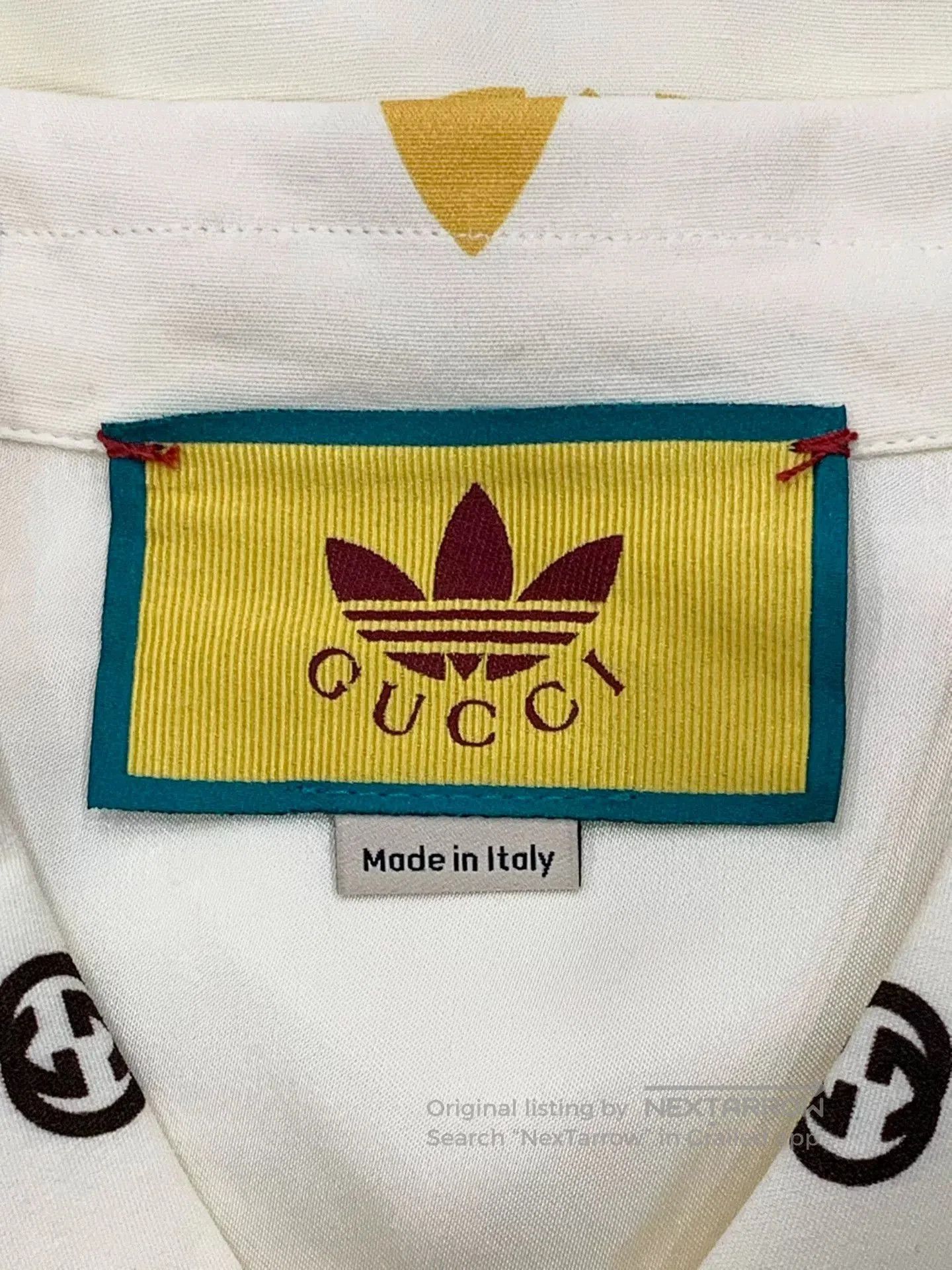 Gucci Gucci Adidas Collaboration Silk Shirt. Size US M / EU 48-50 / 2 - 7 Thumbnail