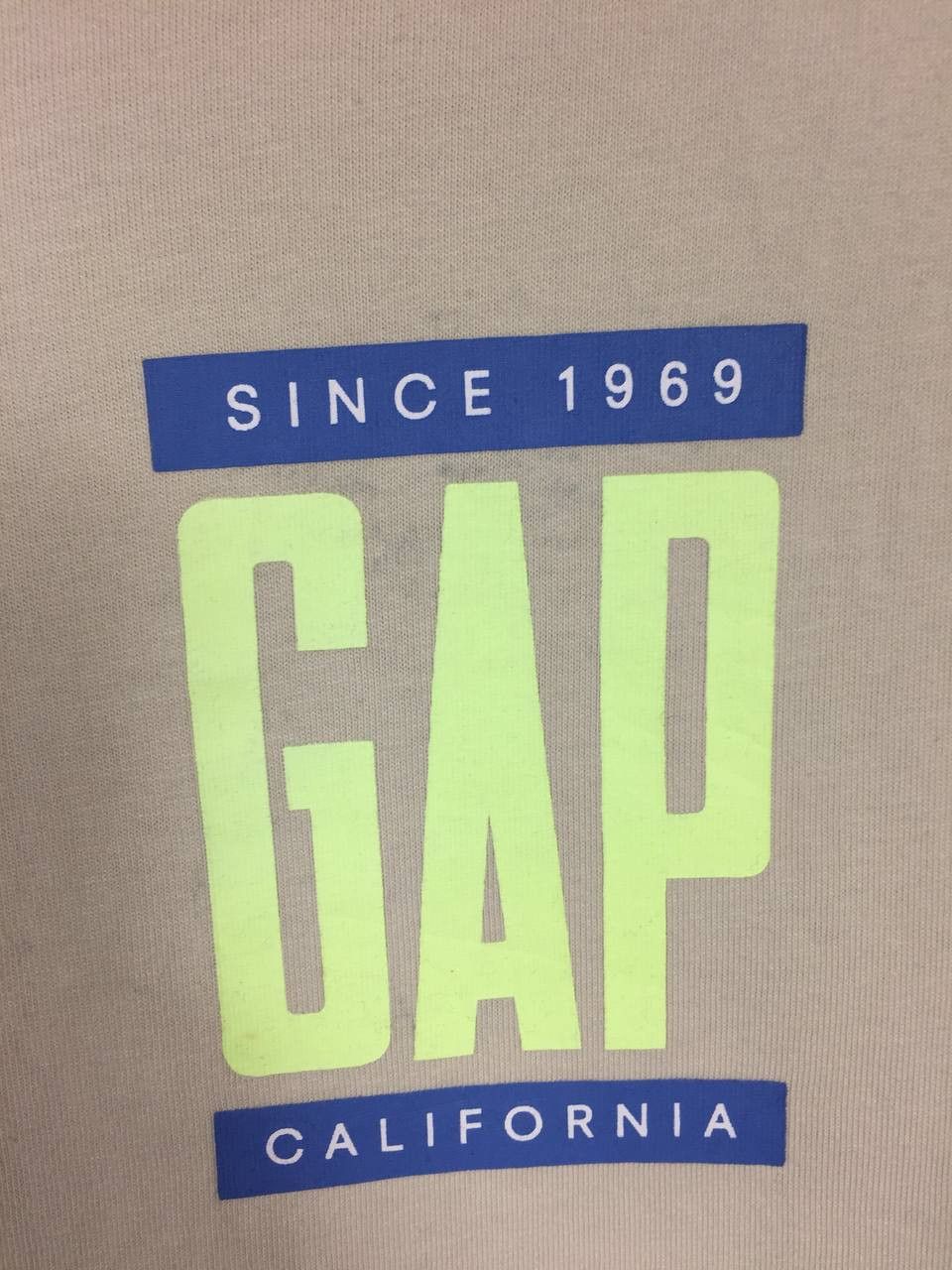Gap × Vintage GAP California Big Logo Spell Out Tee Size US L / EU 52-54 / 3 - 7 Thumbnail
