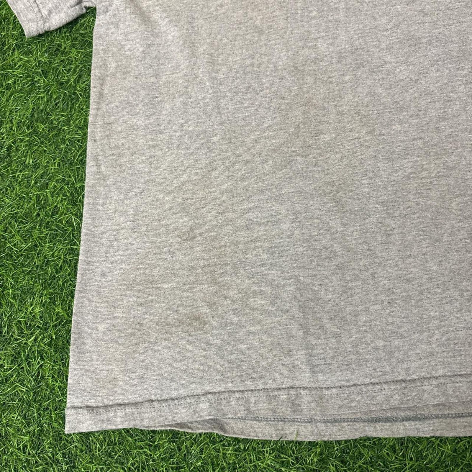 Nike Grey Vintage 90’s Embroidered Nike Scoop Neck Tee Size M / US 6-8 / IT 42-44 - 3 Thumbnail