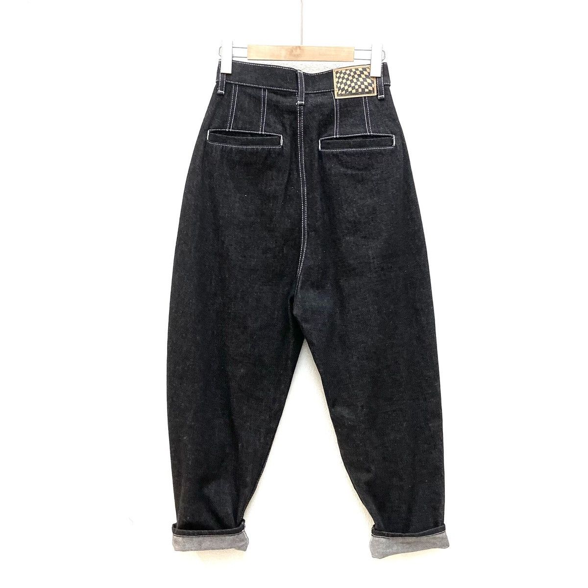 G.V.G.V. G.V.G.V. Contrasted Stitch Peg Leg Jeans Size 24" / US 00 / IT 34 - 2 Thumbnail