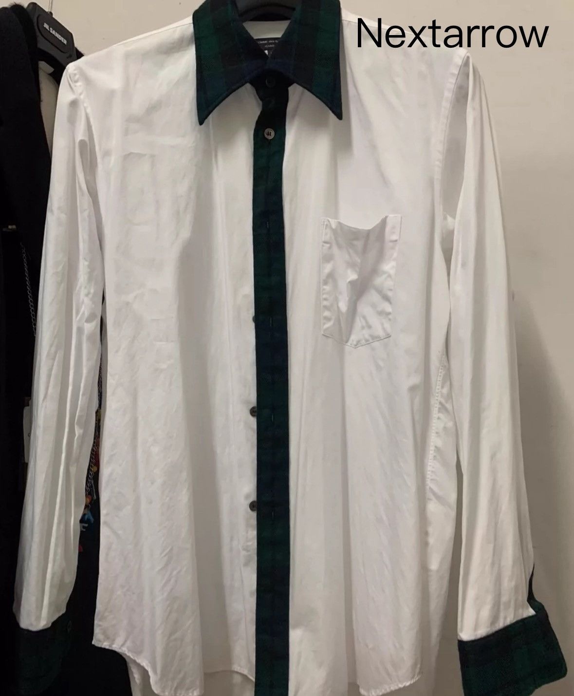 Comme des Garcons COMME DES GARCONS HOMME PLUS Wool Leader Splicing Shirt Size US M / EU 48-50 / 2 - 1 Thumbnail