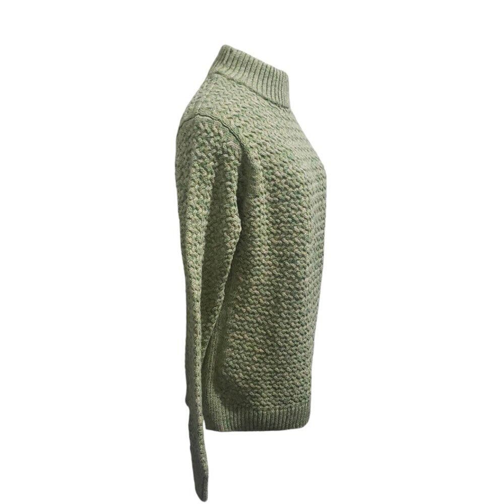 Designer CT1954 Overland Green Mock Neck Long Sleeve Winter Sweater M Size M / US 6-8 / IT 42-44 - 3 Thumbnail