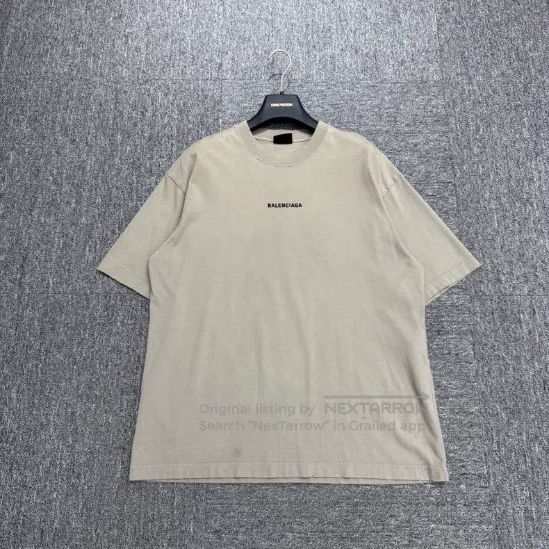 Balenciaga Balenciaga Embroidered Letter Short Sleeve Size US M / EU 48-50 / 2 - 1 Thumbnail