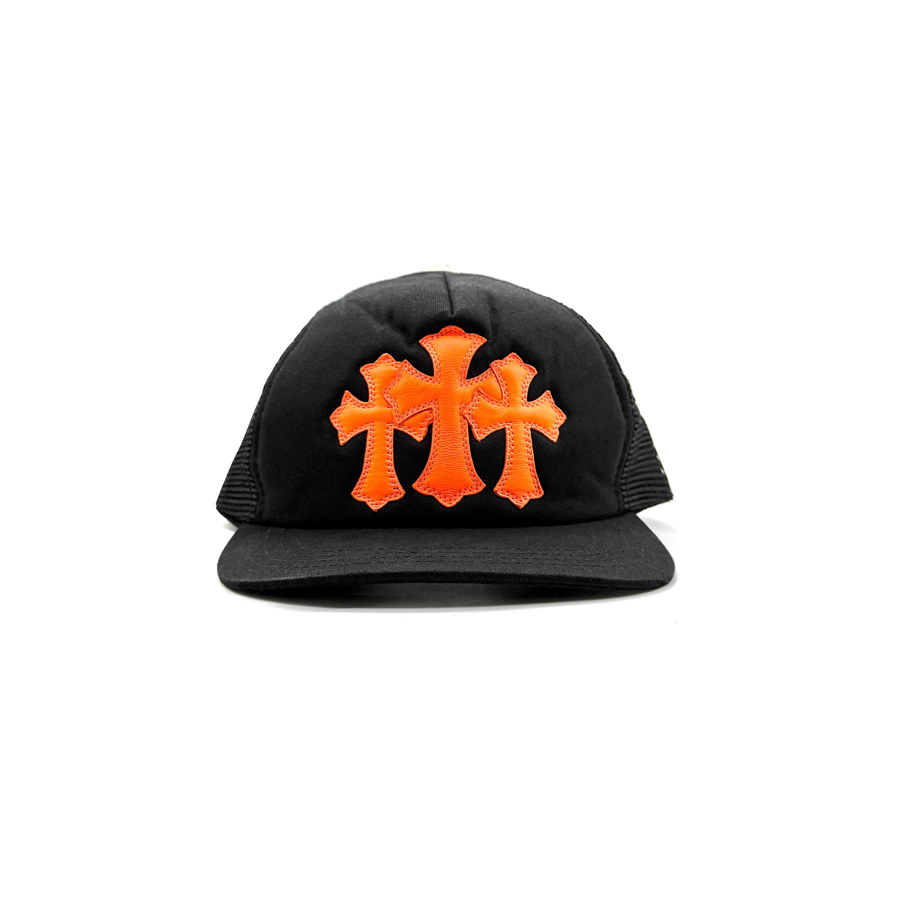 Chrome Hearts × Vintage Chrome Hearts 90's Leather Triple Star Cap