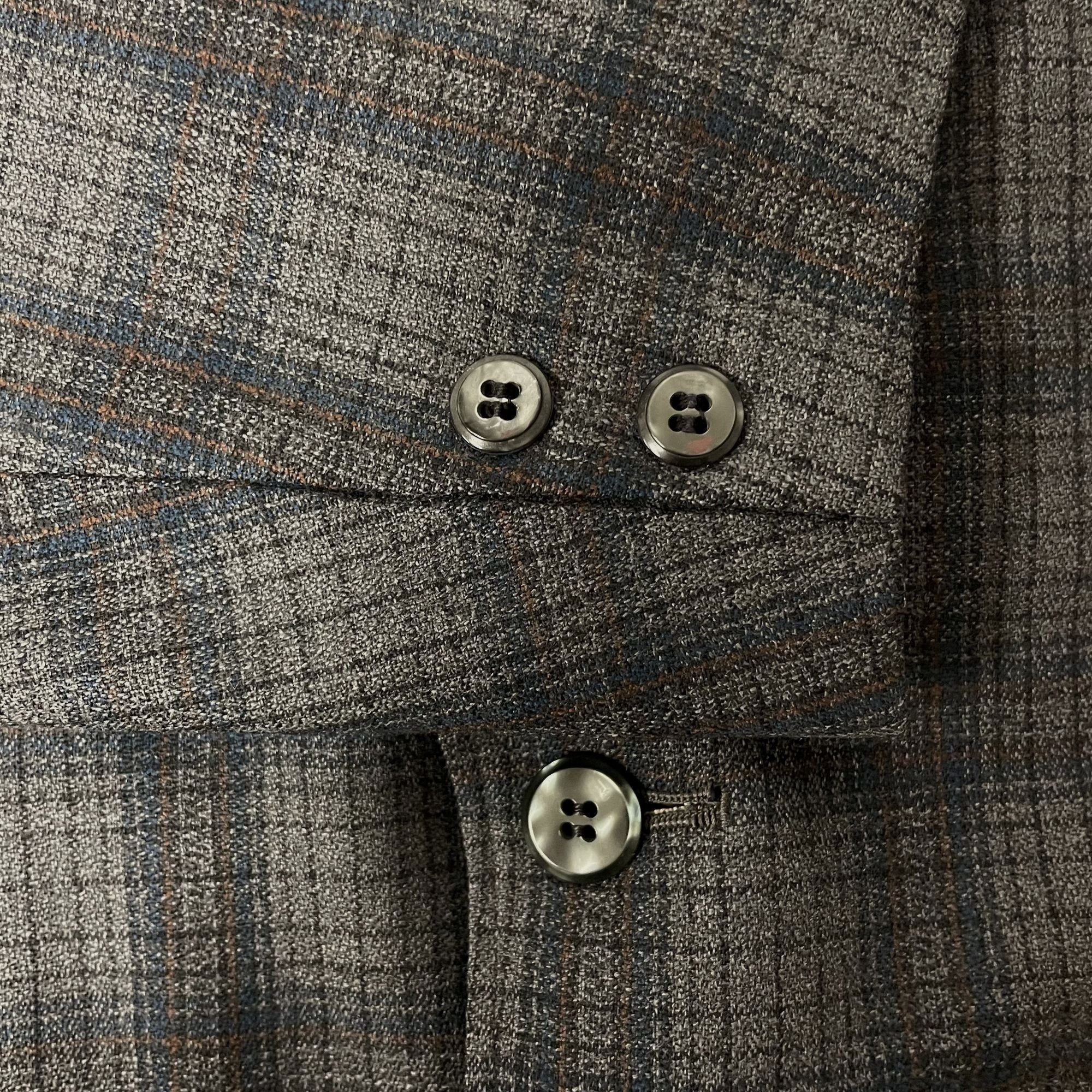 Other Vtg Hamilton House Gray Plaid Sport Coat MOD Disco Jacket Size 40R - 4 Thumbnail