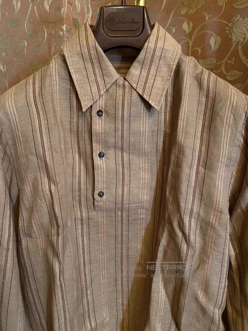 Loro Piana Loro Piana Linen Shirt, 100% Linen Material Size US S / EU 44-46 / 1 - 5 Thumbnail