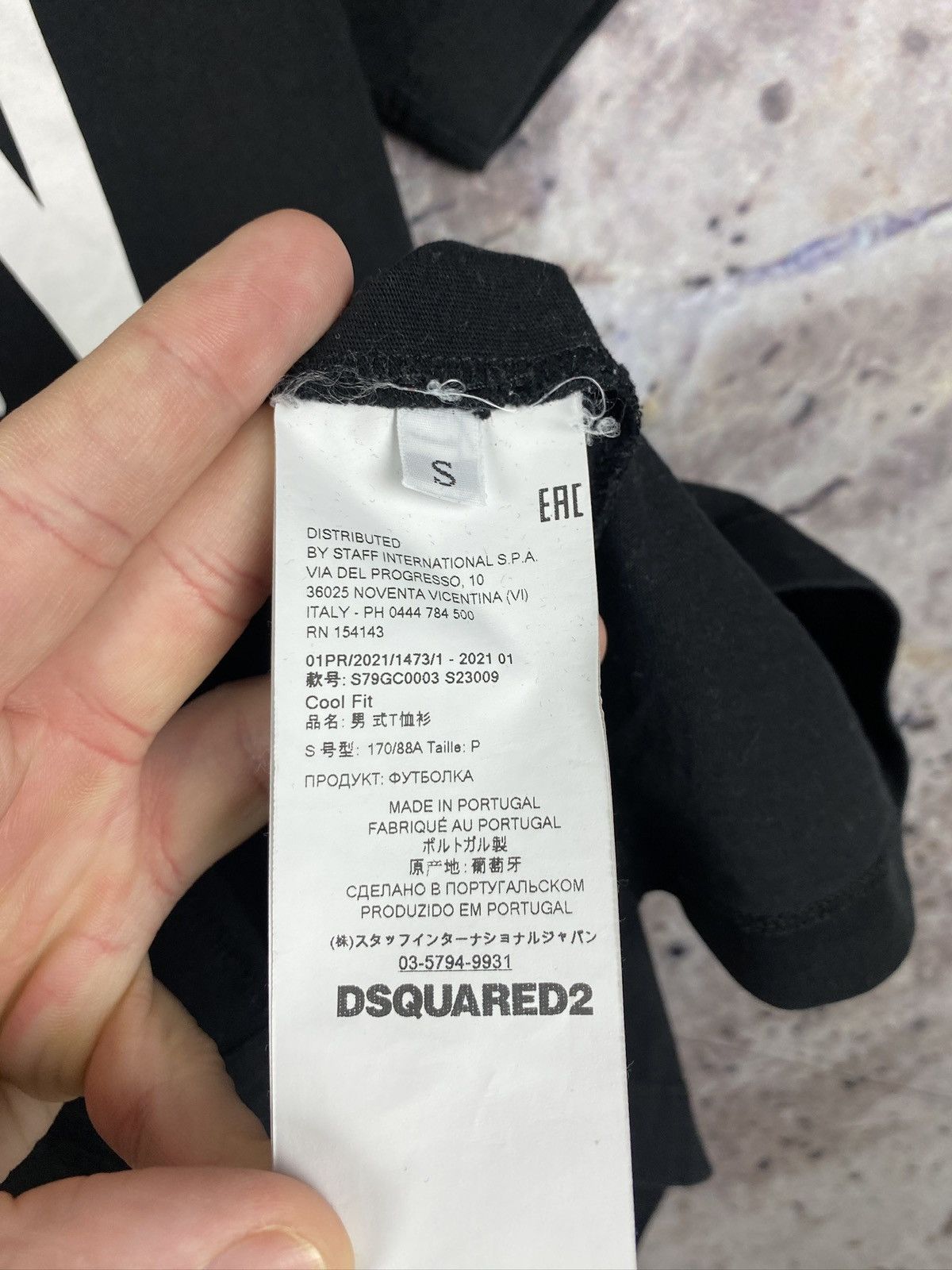 Dsquared2 Men’s Dsquared2 T-Shirt Luxury Streetwear Size Small Size US S / EU 44-46 / 1 - 7 Thumbnail