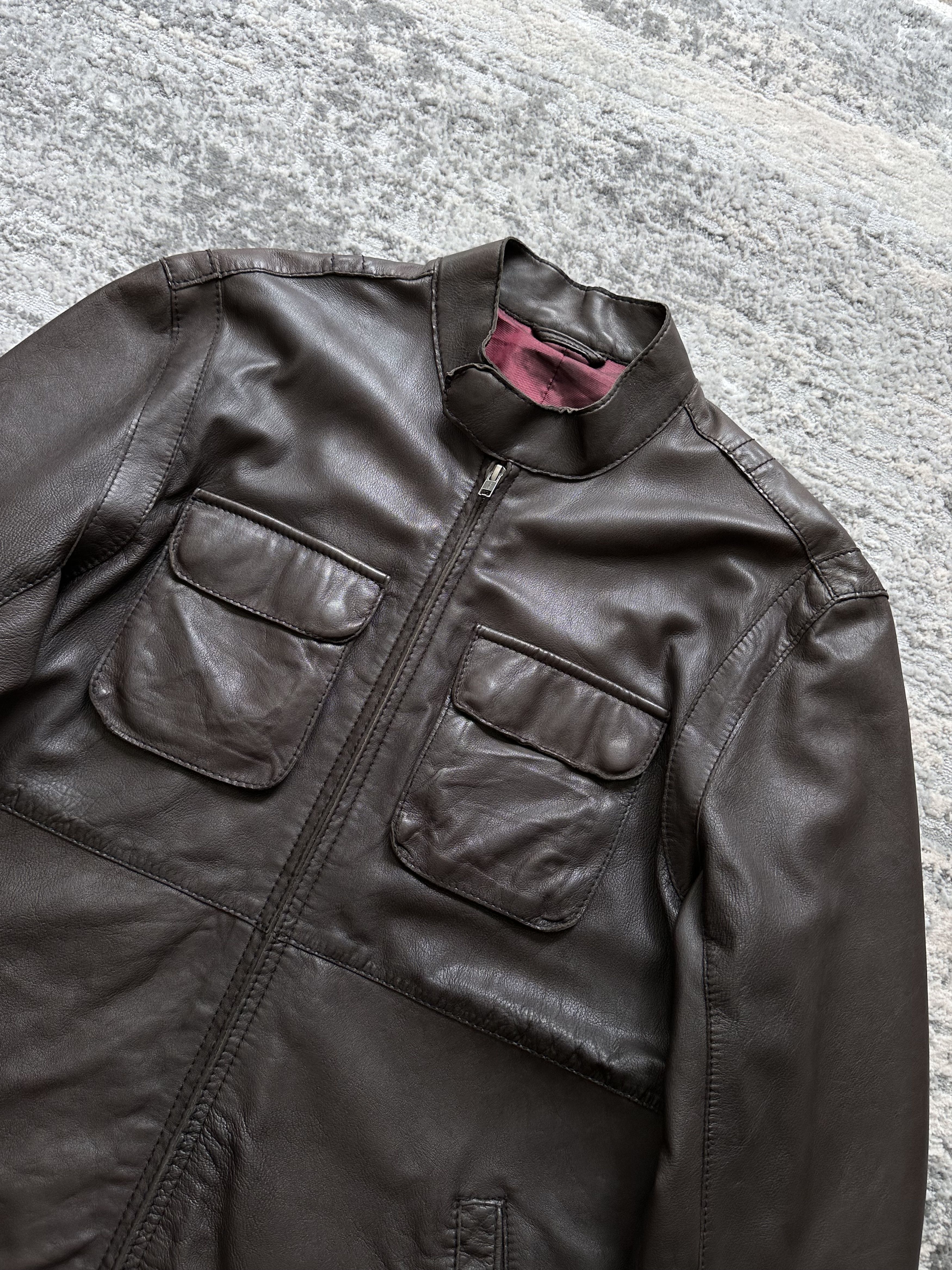 Ted Baker Ted Baker Leather jacket Size US M / EU 48-50 / 2 - 6 Thumbnail