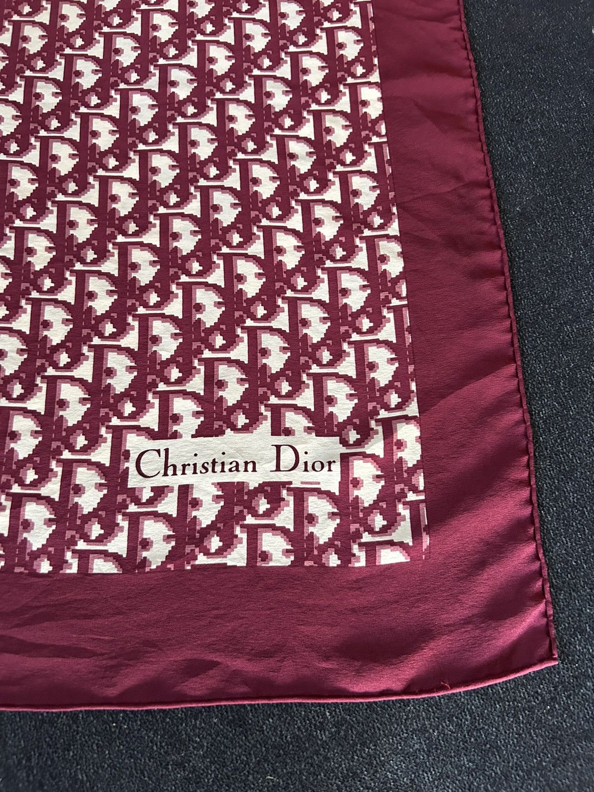 Dior Christian Dior Echarpes Diorissimo Monogram Neckerchief Size ONE SIZE - 2 Thumbnail