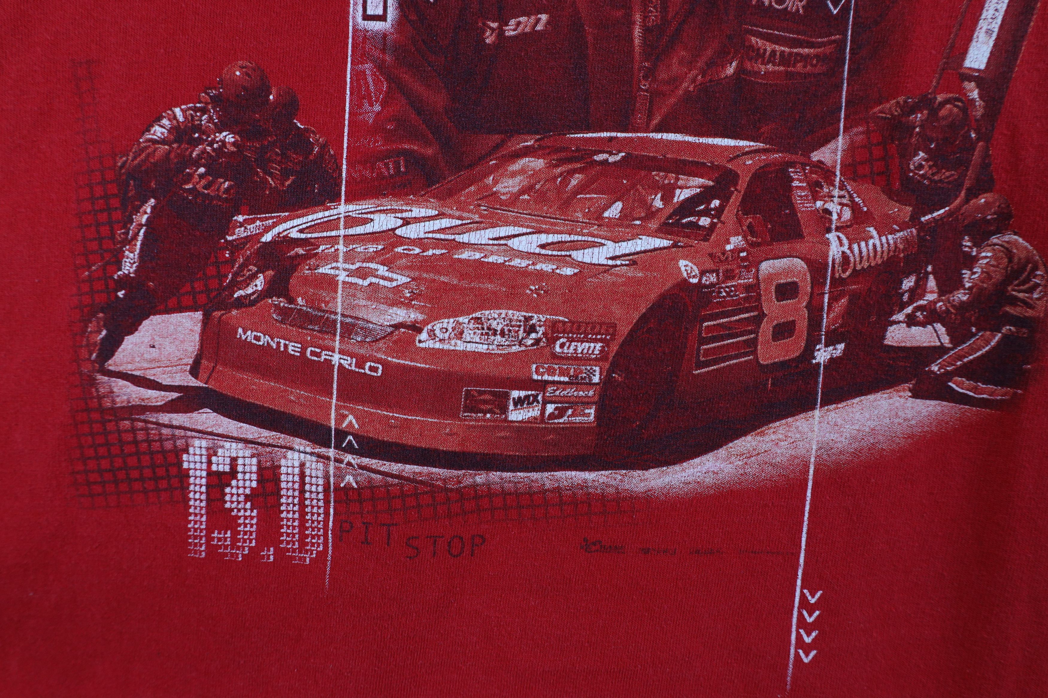 Vintage Vintage Nascar Dale Earnhardt Jr Racing Short Sleeve T-Shirt Size US M / EU 48-50 / 2 - 9 Thumbnail