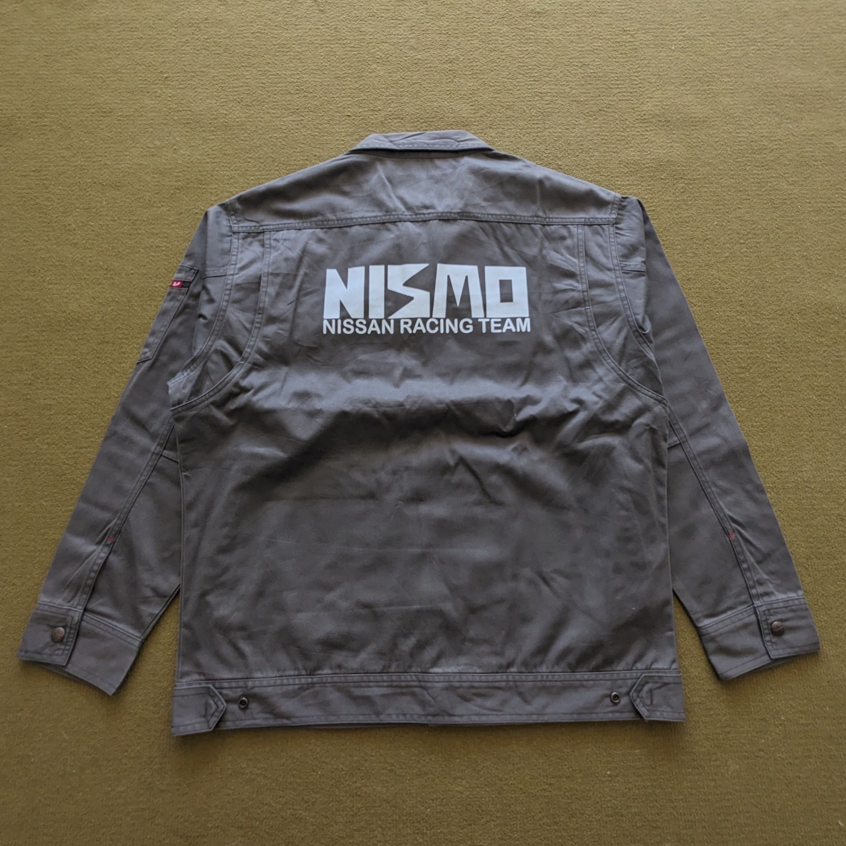 Japanese Brand Vintage NISMO NISSAN Racing Team Uniform Custom Jacket Size US L / EU 52-54 / 3 - 3 Thumbnail