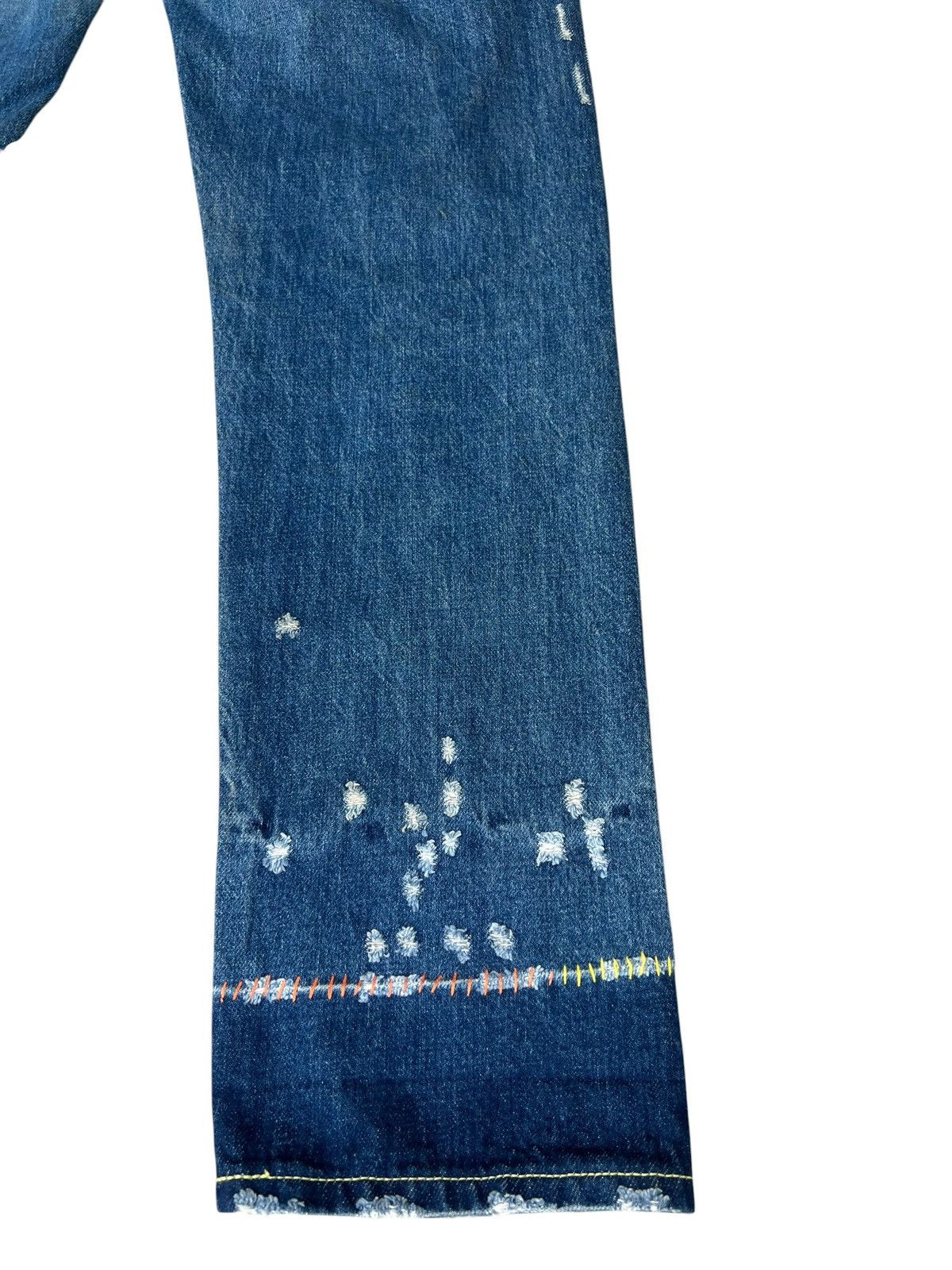 Tsumori Chisato Tsumori Chisato Japan Rips Distress Denim Trashed Jeans Size US 32 / EU 48 - 20 Thumbnail