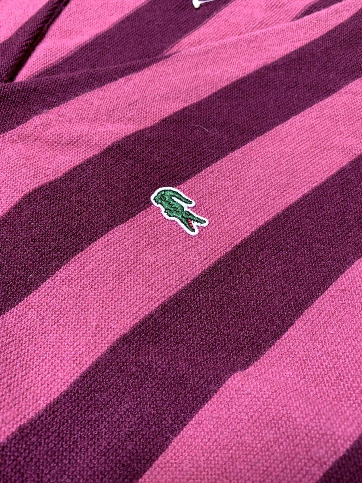 Lacoste × Supreme Striped Wool Cardigan Size US L / EU 52-54 / 3 - 4 Thumbnail