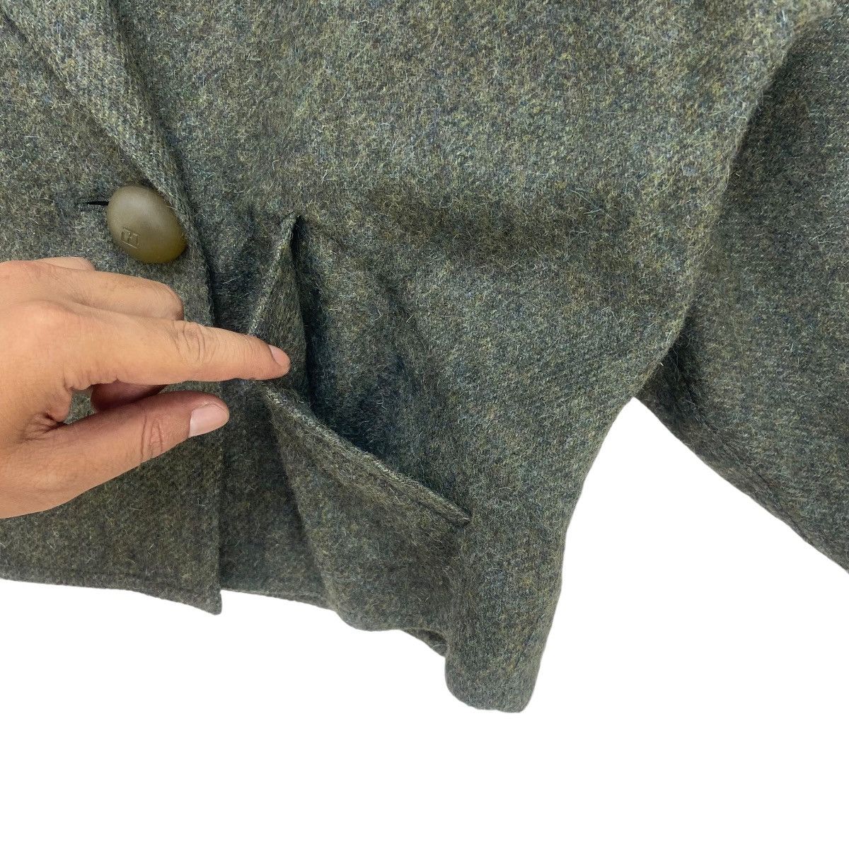 Fendi Vintage Fendi 365 Loose Oversize Mohair Jacket Coat Size M / US 6-8 / IT 42-44 - 13 Thumbnail