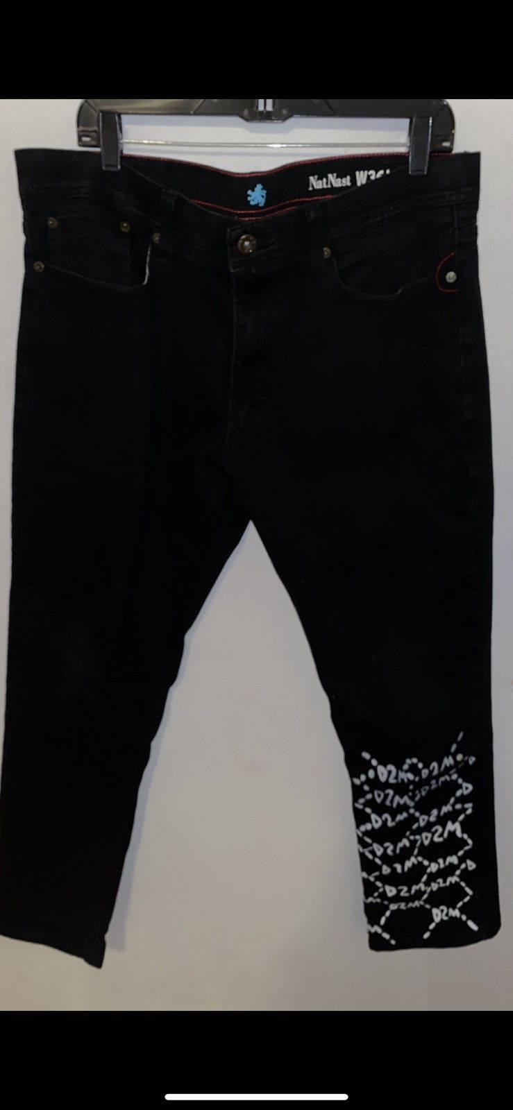 Vintage 1 of 1 Dead2me Pattern Denim Size US 36 / EU 52 - 1 Thumbnail