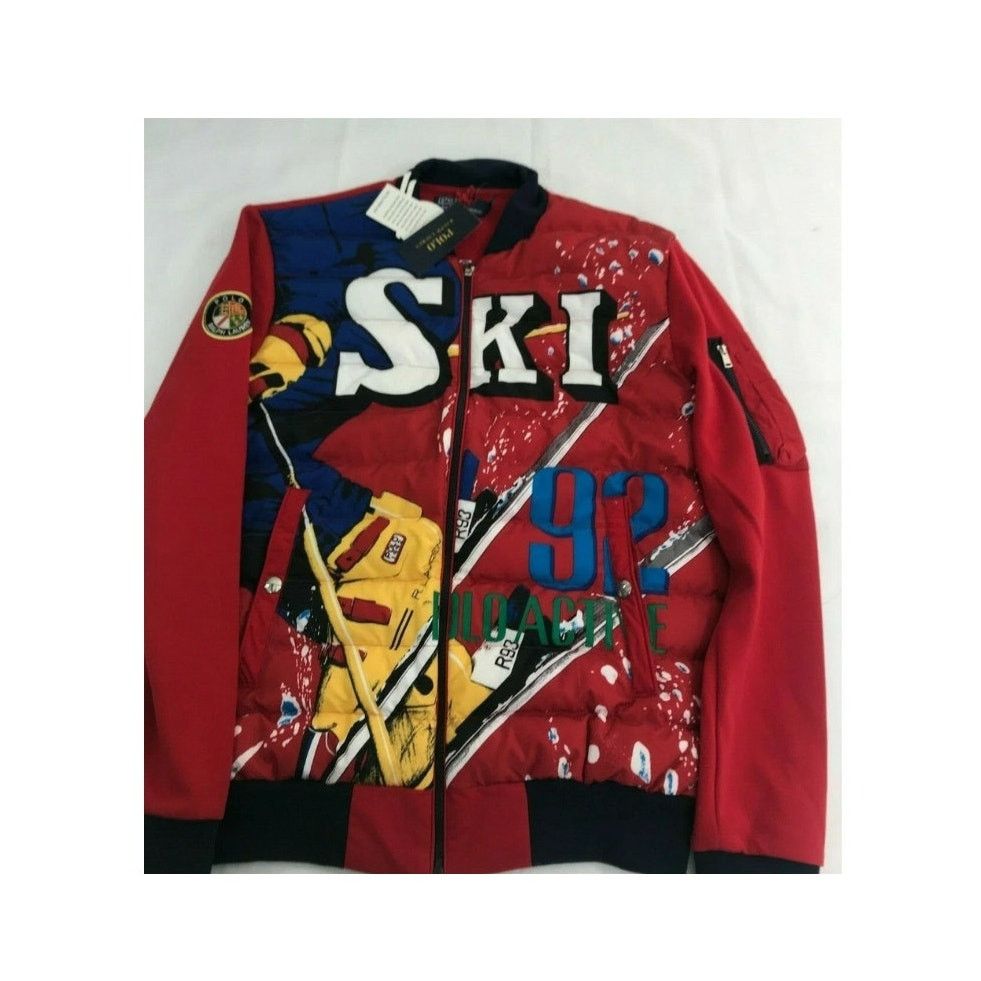 Ralph Lauren RALPH LAUREN DOWNHILL SKIER DOUBLE-KNIT HYBRID DOWN JACKET Size US S / EU 44-46 / 1 - 3 Thumbnail