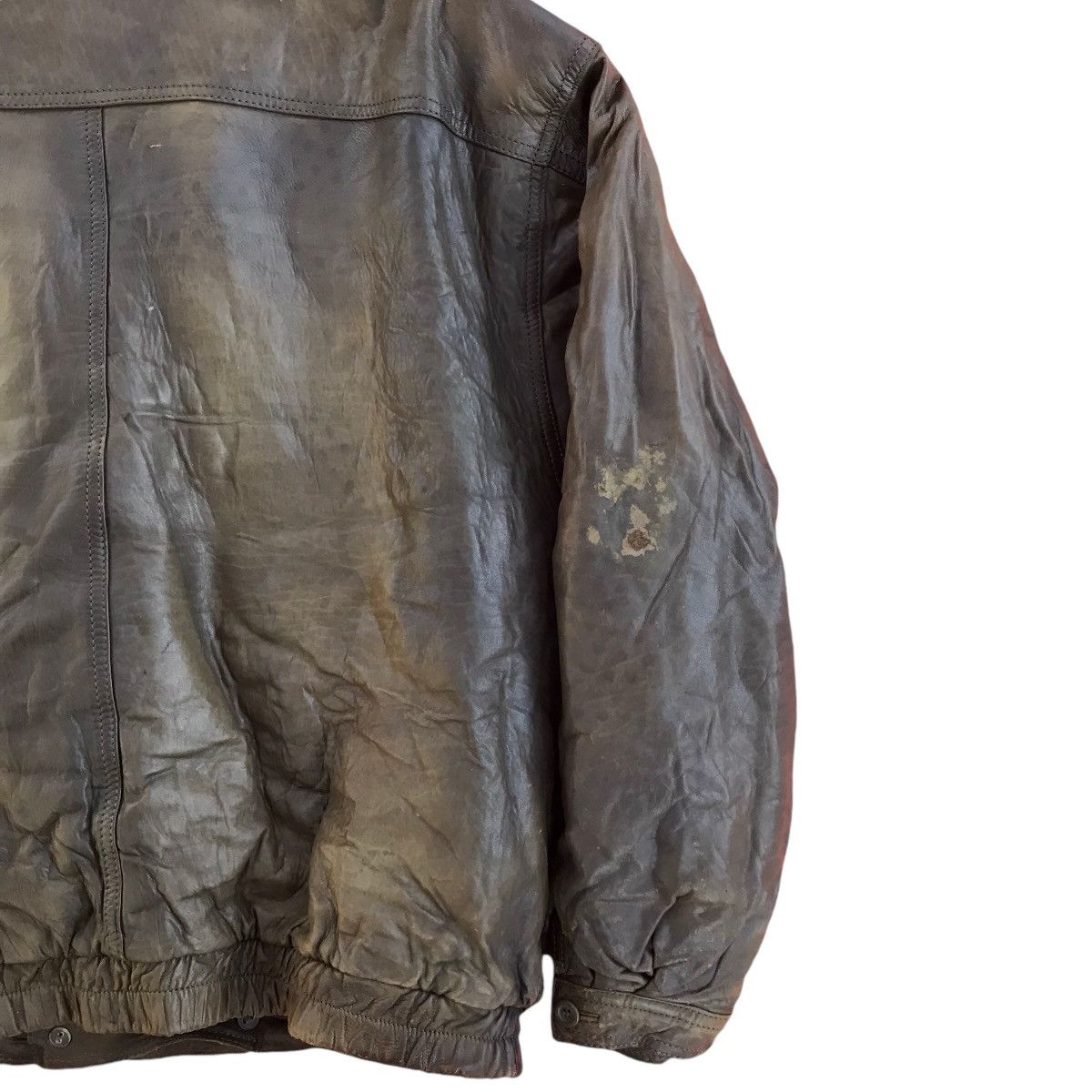 Celine RARE VINTAGE CELINE PARIS LEATHER JACKET Size US M / EU 48-50 / 2 - 11 Thumbnail
