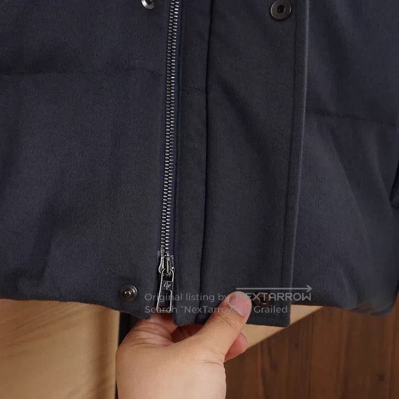 Loro Piana Loro Piana Men's Hooded Down Jacket Size US S / EU 44-46 / 1 - 7 Thumbnail