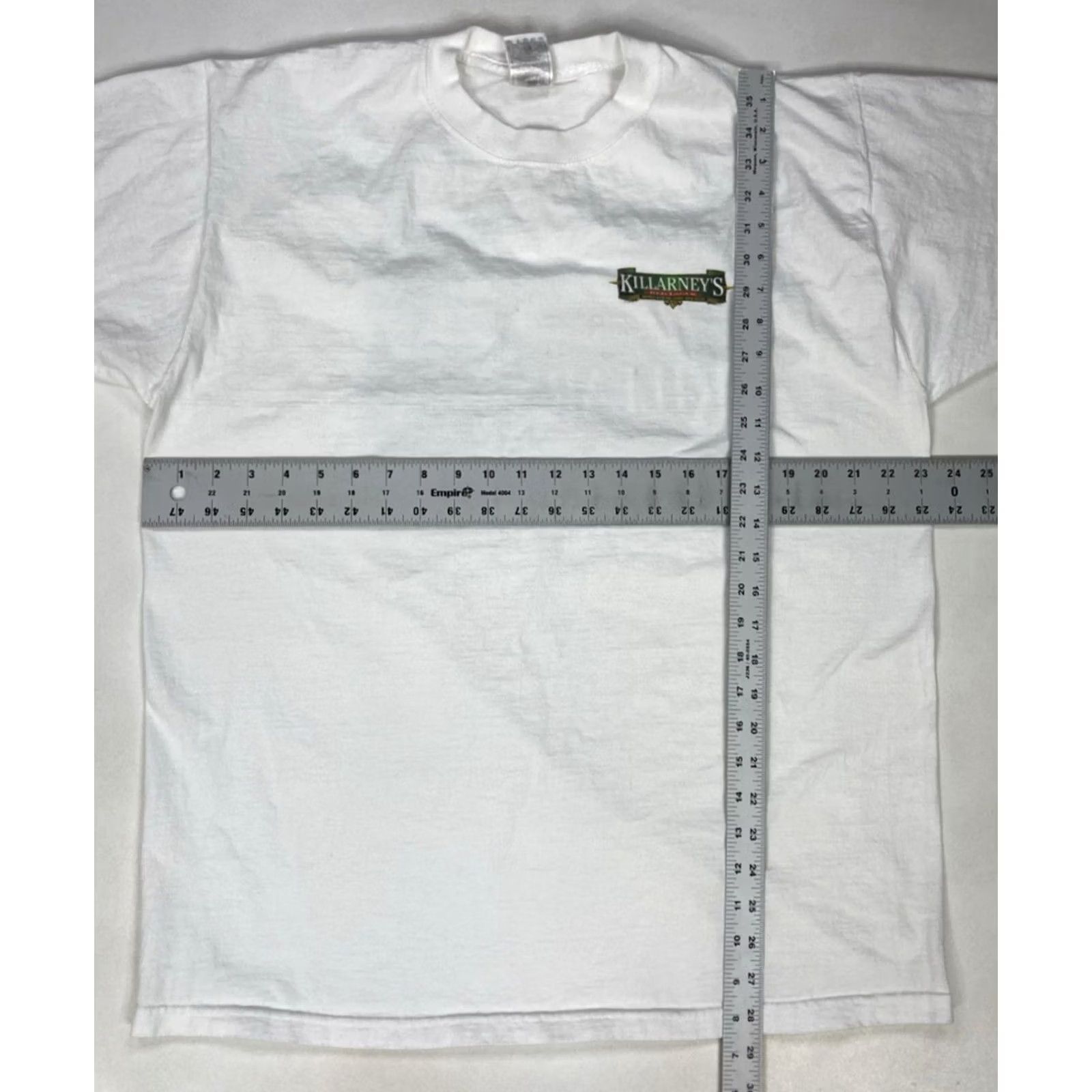 Fruit Of The Loom VINTAGE Killarney's Beer 2000 Graphic T-shirt Men XL White Size US XL / EU 56 / 4 - 7 Thumbnail