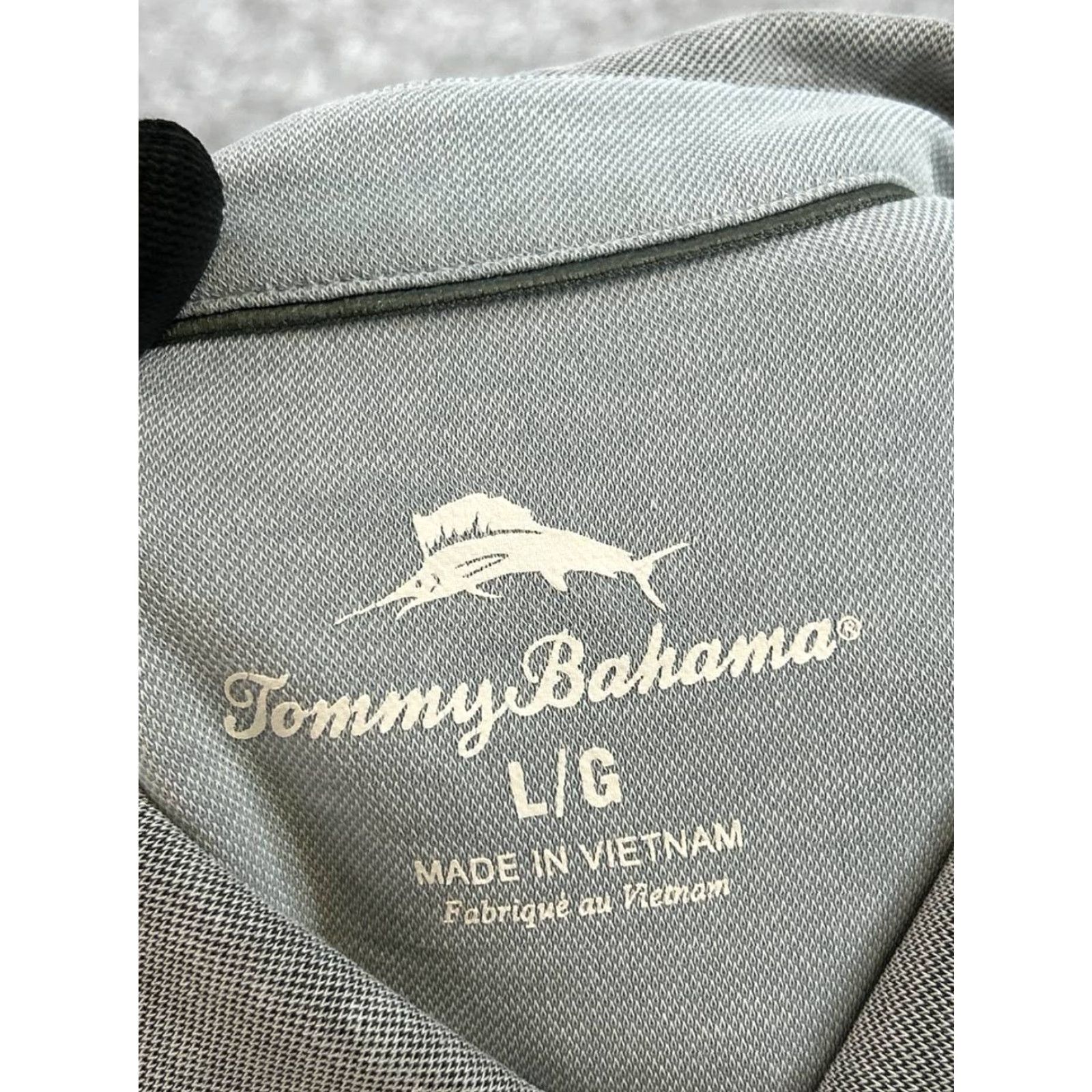 Tommy Bahama Tommy Bahama Polo Shirt Mens Large Gray Golf Shirt Polo Island Zone Regular Button Collared Short Sleeve Logo Vintage: No Size US L / EU 52-54 / 3 - 3 Thumbnail