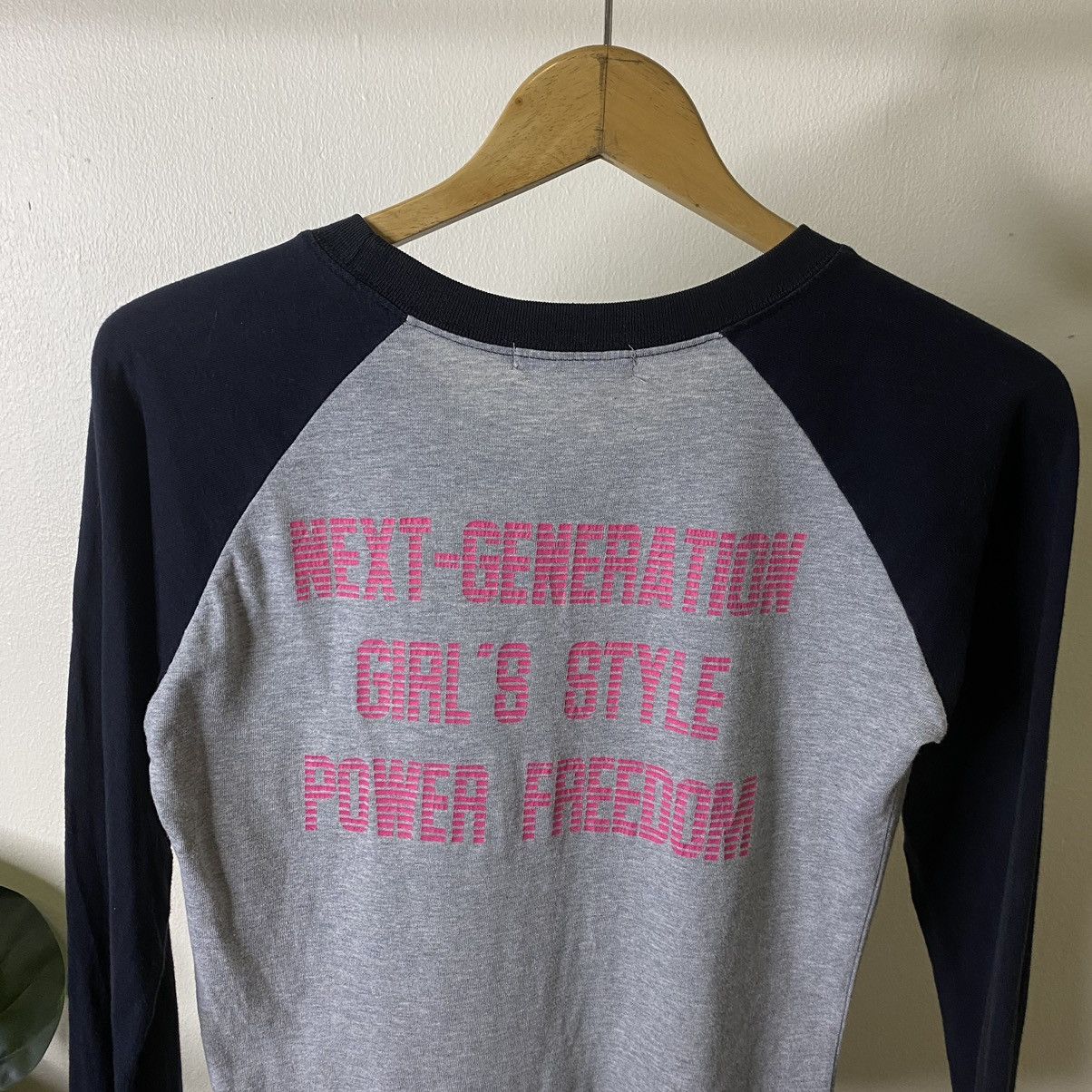 Hysteric Glamour × Japanese Brand Shake Shake Hysteric Glamour Style Raglan Tee Size US XS / EU 42 / 0 - 5 Thumbnail