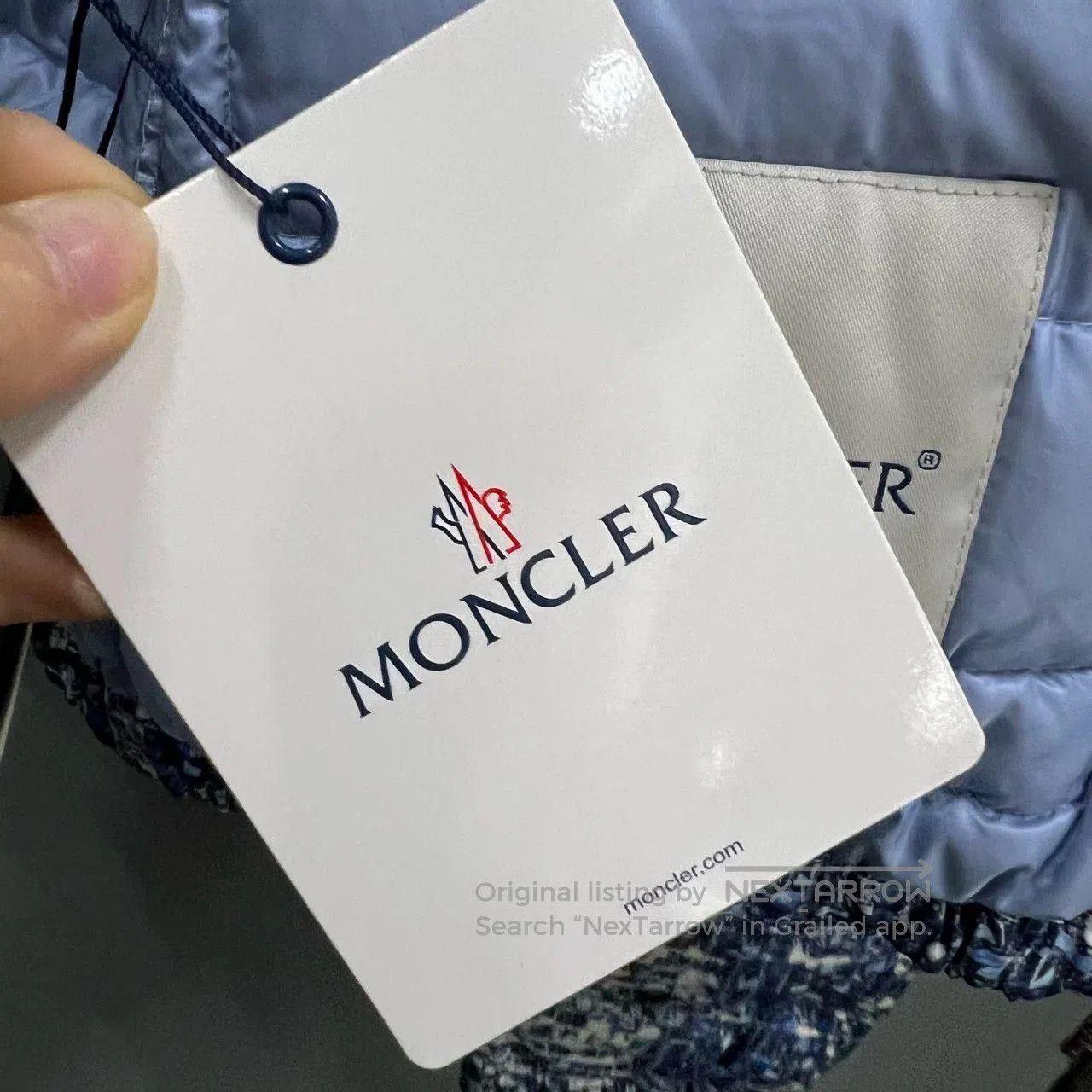 Moncler Moncler Tie-Dye Logo Down Jacket. Size XS / US 0-2 / IT 36-38 - 6 Thumbnail