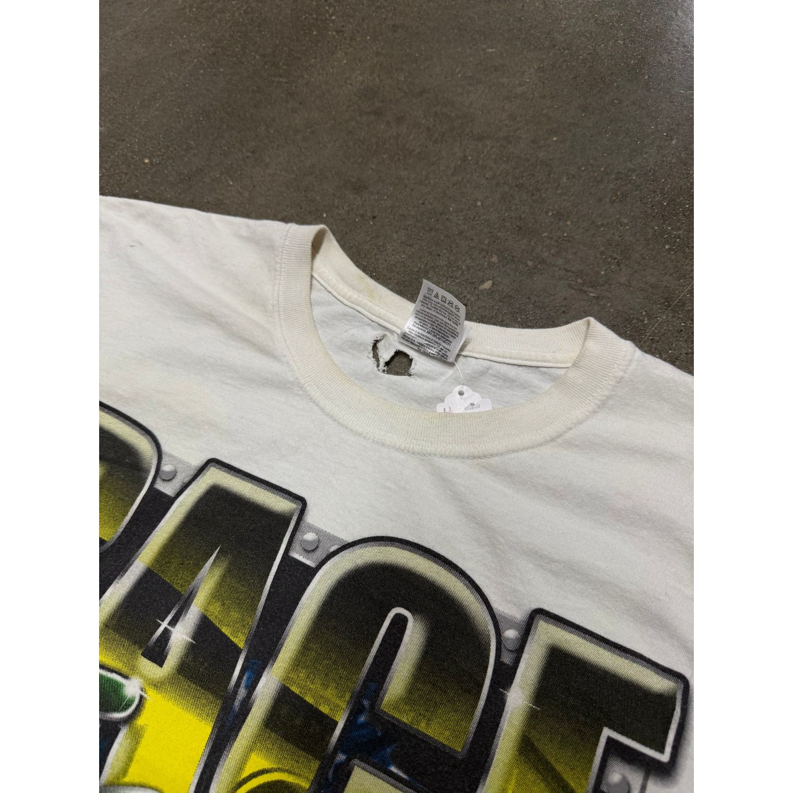 Vintage Vintage Nascar Racing Distressed T-Shirt Size US XL / EU 56 / 4 - 3 Thumbnail