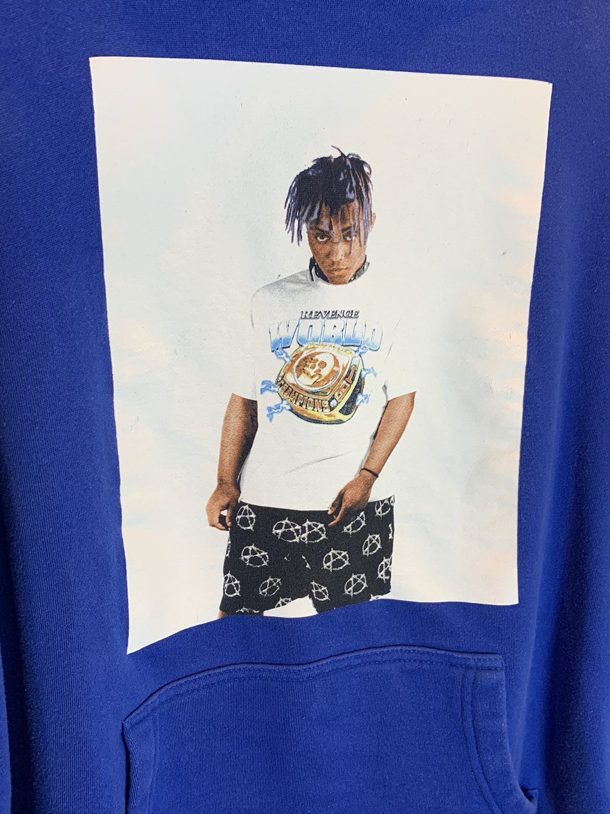 999 Club × Revenge *RARE* Revenge x Juice WRLD Legends Never Die Art Rap Hoodie Size US M / EU 48-50 / 2 - 5 Thumbnail