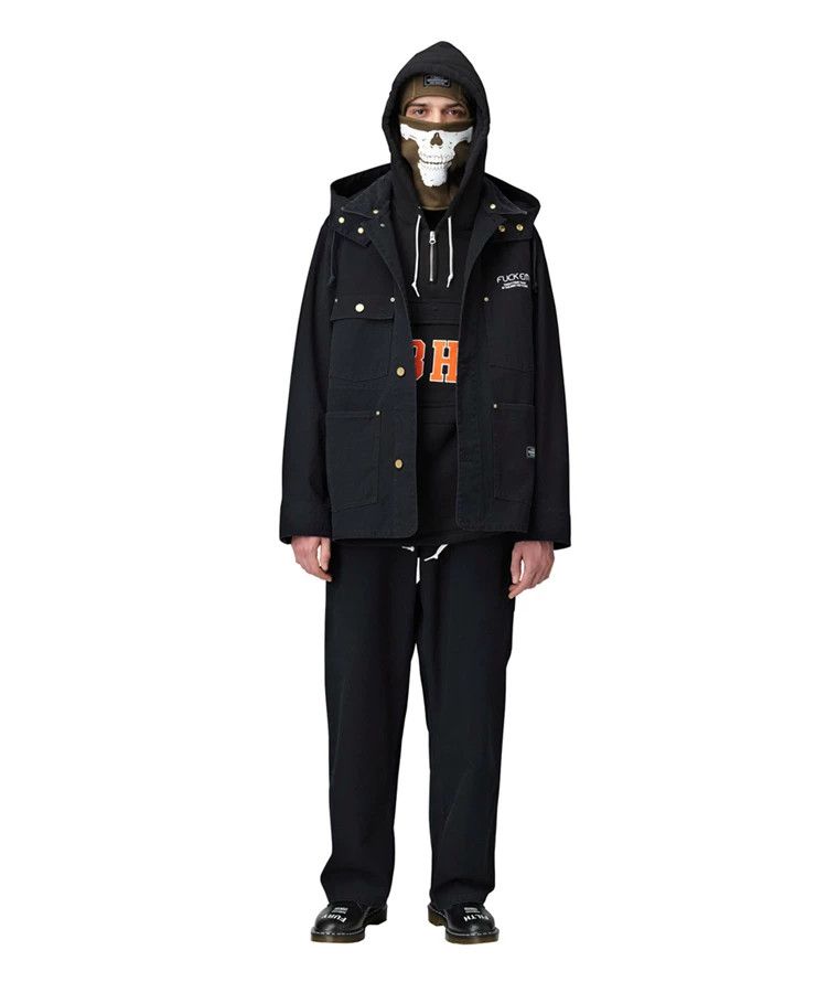 Neighborhood NBHD 18AW Half-Zip Fleece-Lined Hoodie M (new) Size US M / EU 48-50 / 2 - 2 Thumbnail