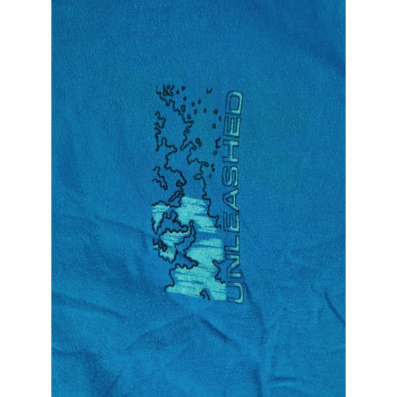Ocean Pacific VINTAGE Ocean Pacific T-Shirt Mens M Blue 80s 90s Surf Made USA Winter Unleashed Size US M / EU 48-50 / 2 - 2 Thumbnail