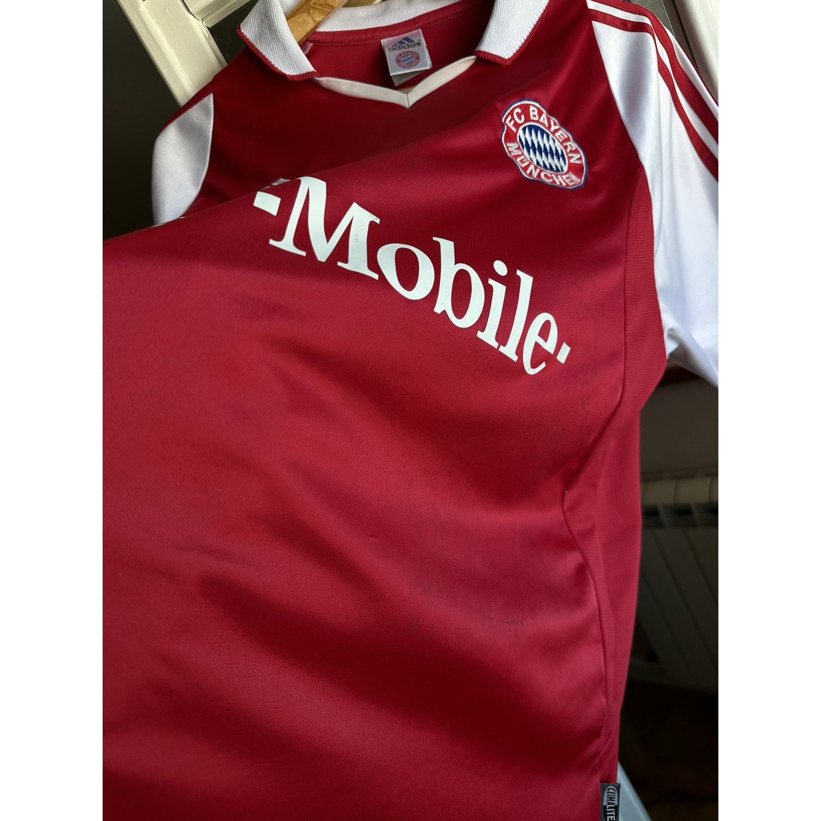 Adidas Bayern Munich 2004-05 Home Shirt (M) (Santa Cruz 24) Size US M / EU 48-50 / 2 - 10 Thumbnail