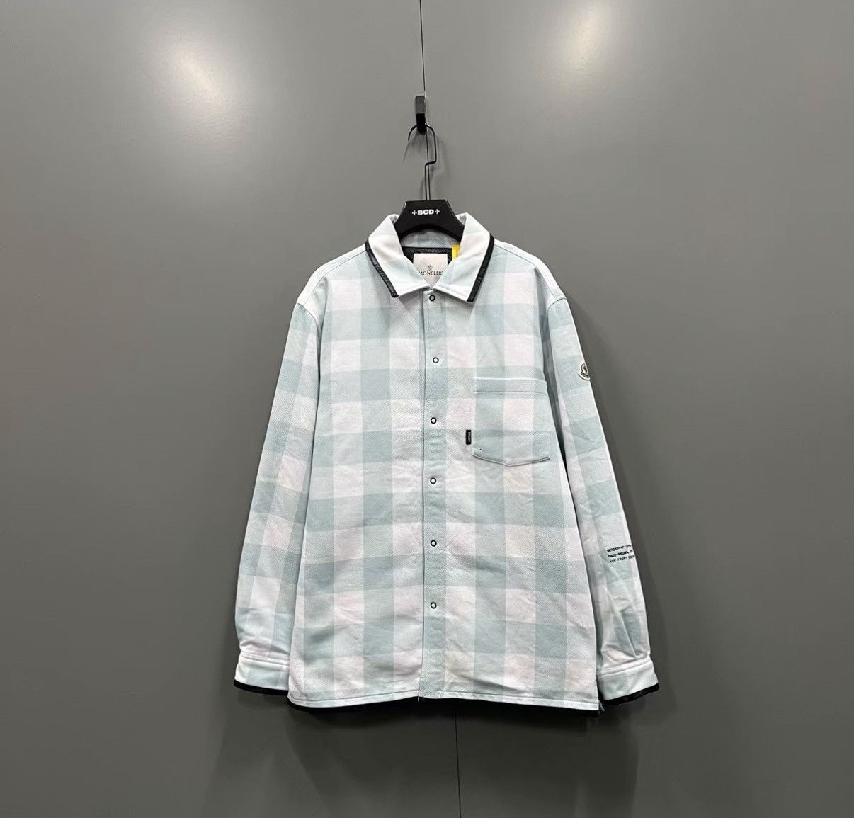 Moncler Moncler Blue & White Check Down Jacket J41 Size US XL / EU 56 / 4 - 1 Thumbnail