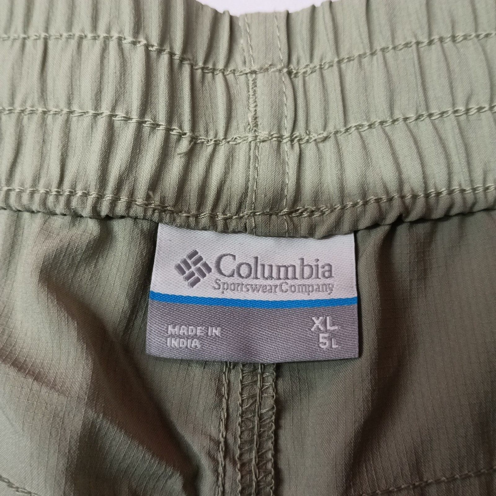 Columbia Columbia Women's Blue Vista Hill Shorts Size XL Green 5" Ins Size 38" / US 16 / IT 52 - 4 Thumbnail