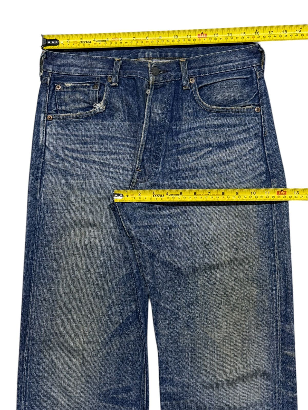Levi's Vintage Clothing Vintage 00s Levi’s 501 XX Big E Made in Japan Selvedge | W32 Size US 32 / EU 48 - 19 Thumbnail