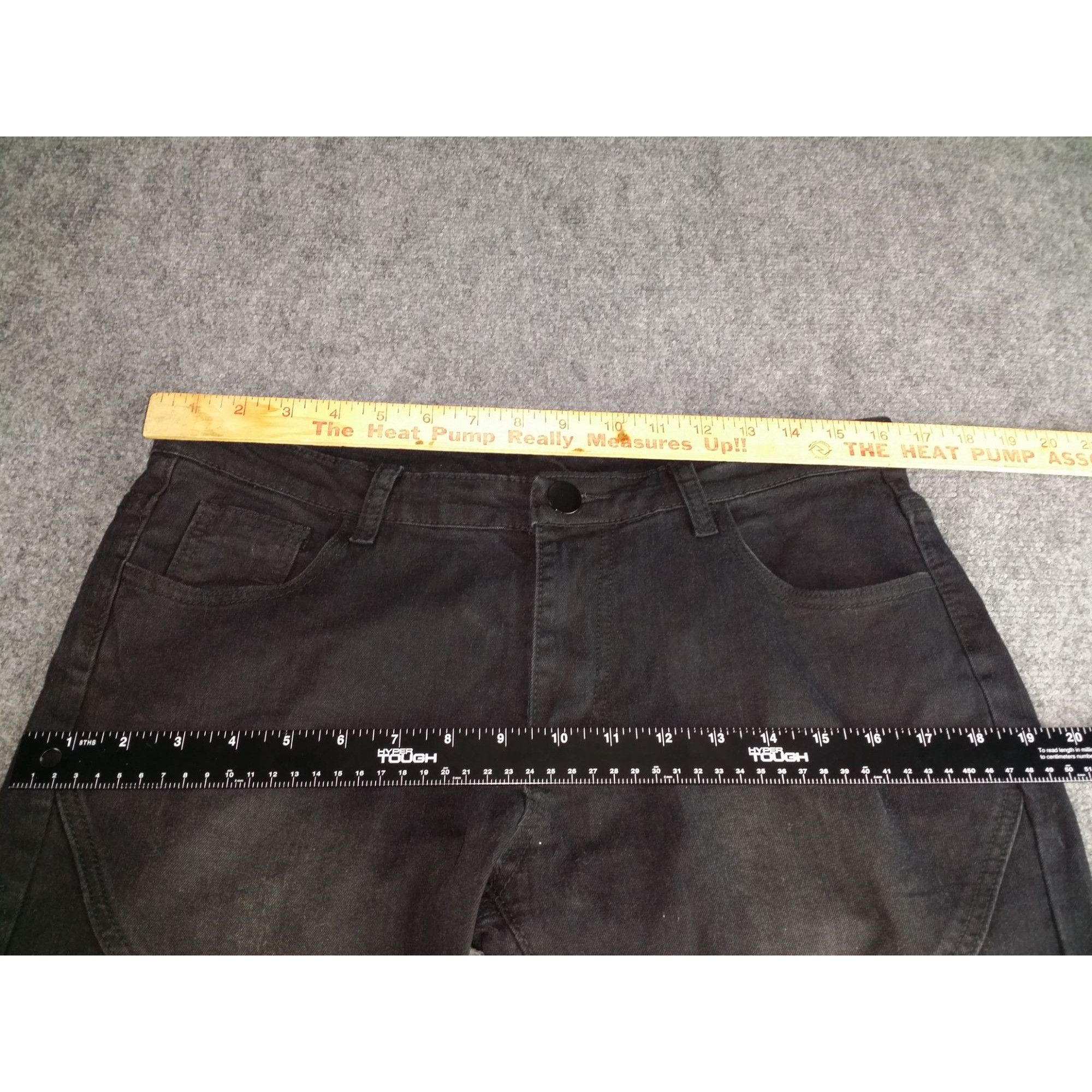 The Unbranded Brand Bart Simpson Jeans Men Sz L Black Straight Leg Embroidered Z Size US 38 / EU 54 - 5 Thumbnail
