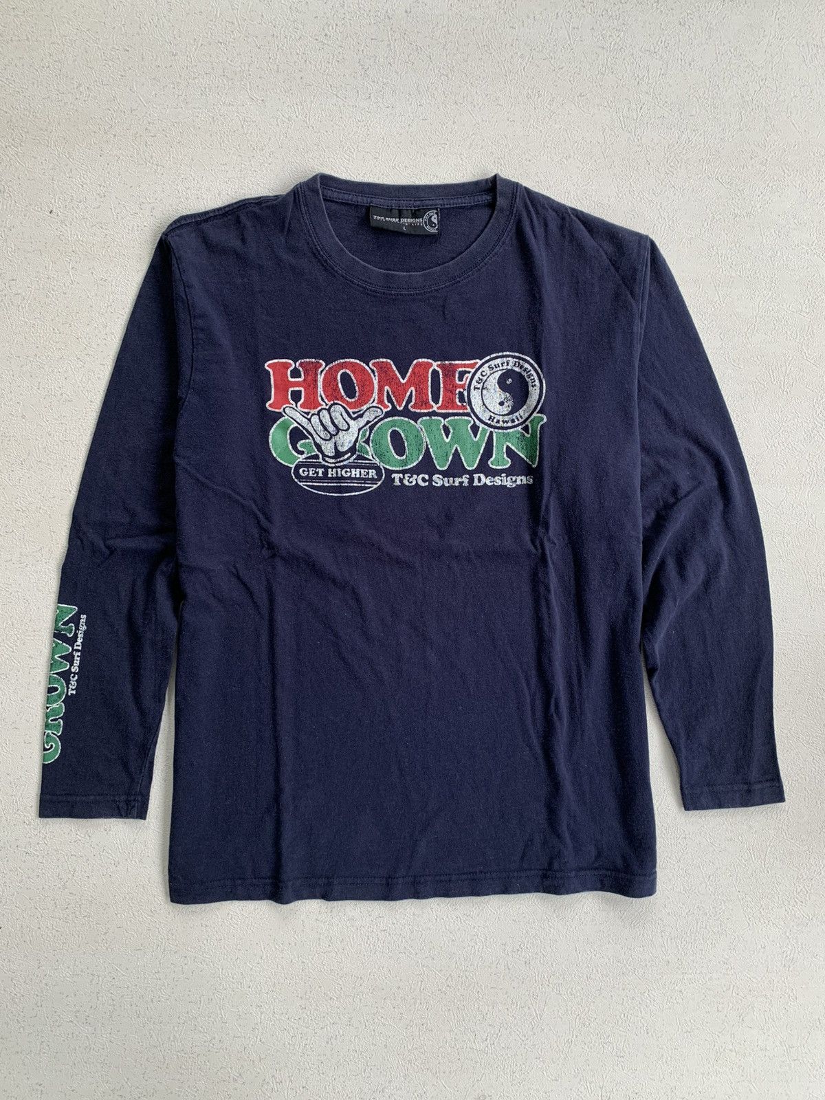 Japanese Brand Y2K TNC Hawaiian Surf Longsleeve Hysteric Glamour Style Size US L / EU 52-54 / 3 - 1 Thumbnail