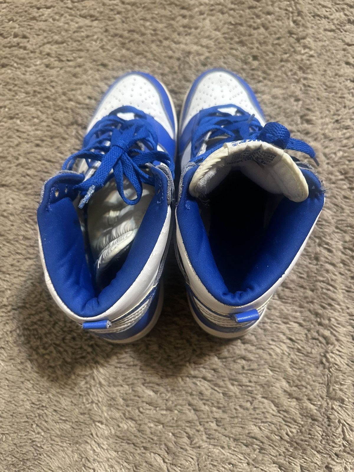 Nike Vintage Nike dunk high LE “Kentucky” 1999 size 10 Size US 10 / EU 43 - 10 Thumbnail