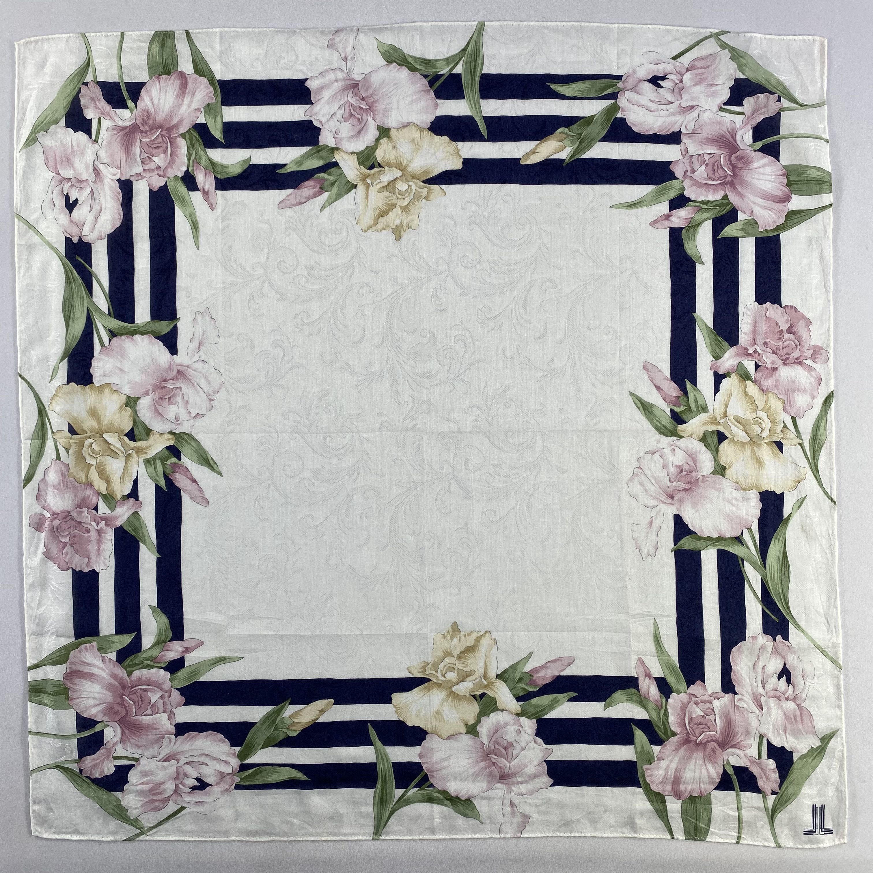 Lanvin × Vintage Lanvin Handkerchief / Neckerchief / Bandana-P1113 Size ONE SIZE - 1 Thumbnail