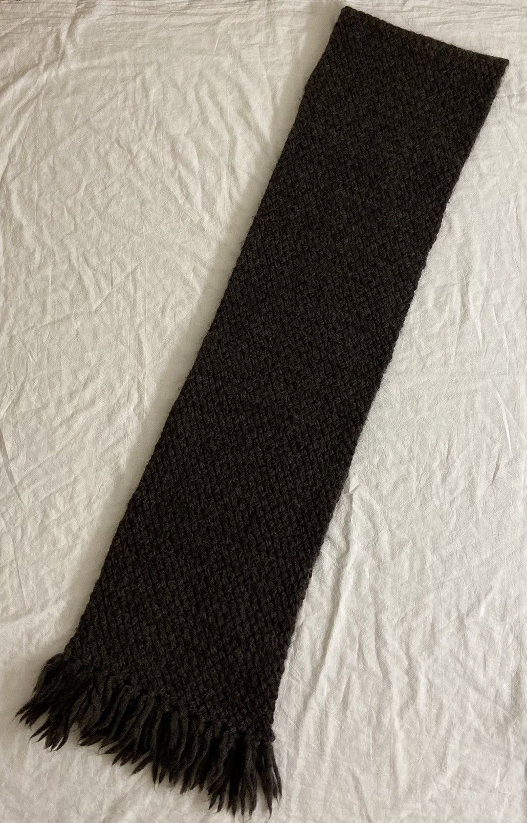 Number (N)ine (Takahiro Miyashita) wool long scarf